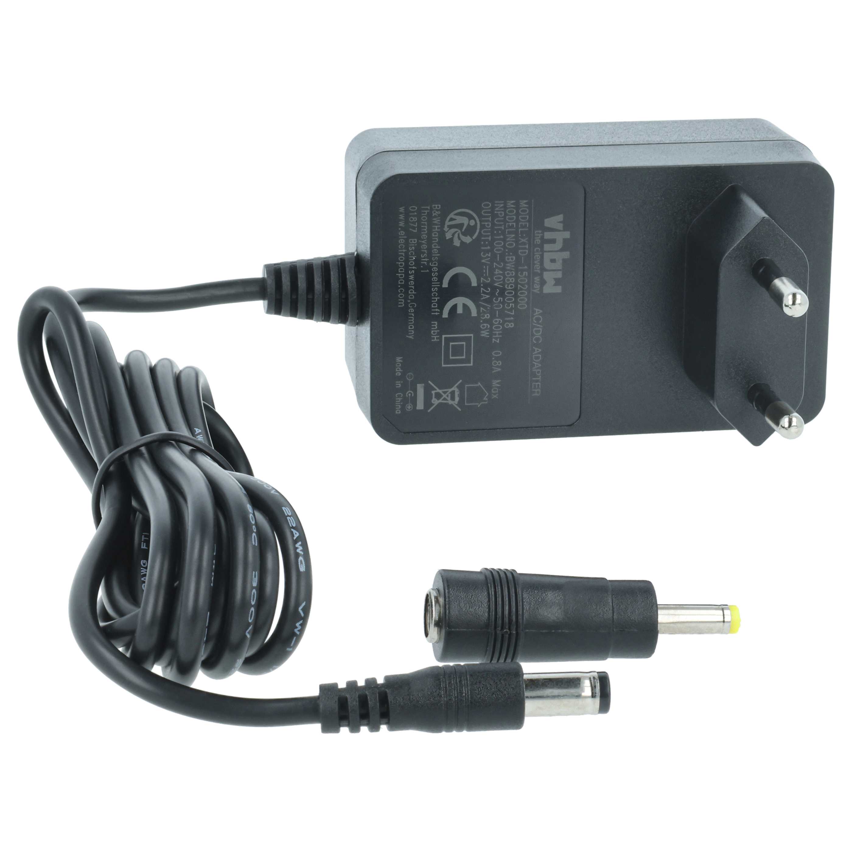 Netzteil passend für JBL Horizon DAB Radio, UKW-Rundfunk, Küche-Radio - 170 cm, Mit Adapter
