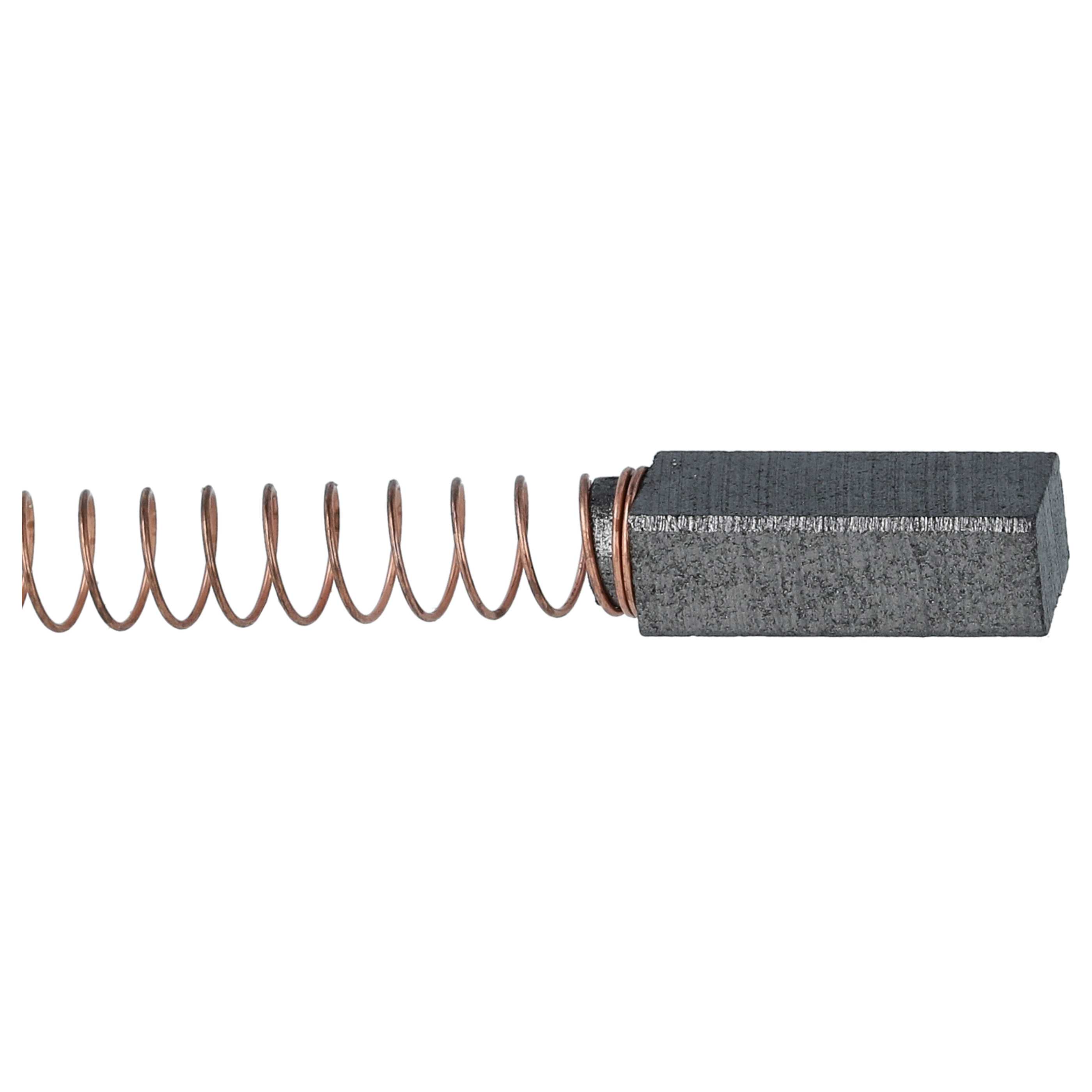 2x Kohlebürste als Ersatz für Europart 832158 für Elektrowerkzeug - 5 x 6 x 15mm