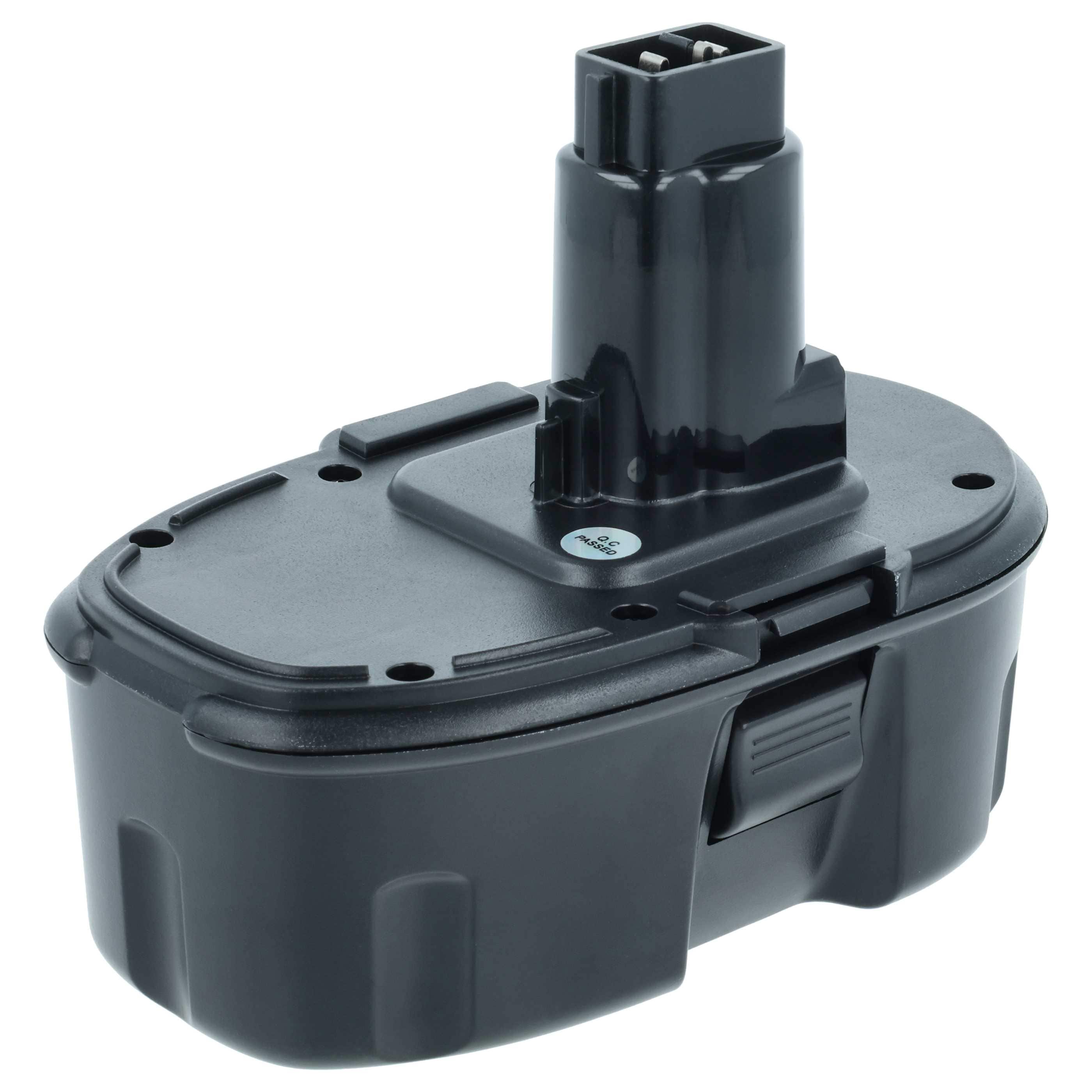 Akku (2x Stück) 18V als Ersatz für Dewalt DE9096, DE9098, DE9095, DE9039, DC9096, DE9503, DC9099 - 3,3Ah, NiMH