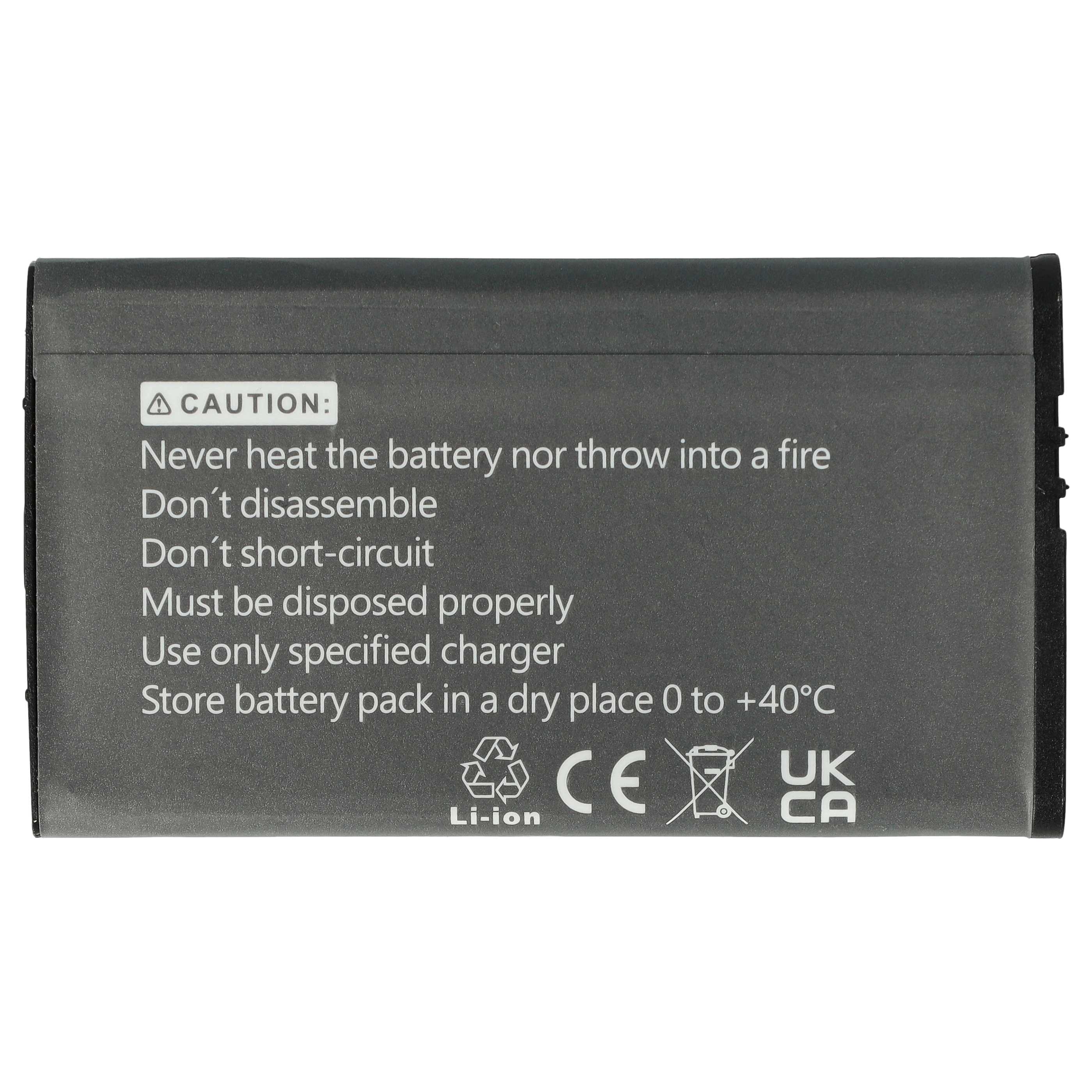 Spielekonsole-Akku als Ersatz für Nintendo SPR-001, SPR-003, SPR-A-BPAA-CO - 1800 mAh, 3,7 V