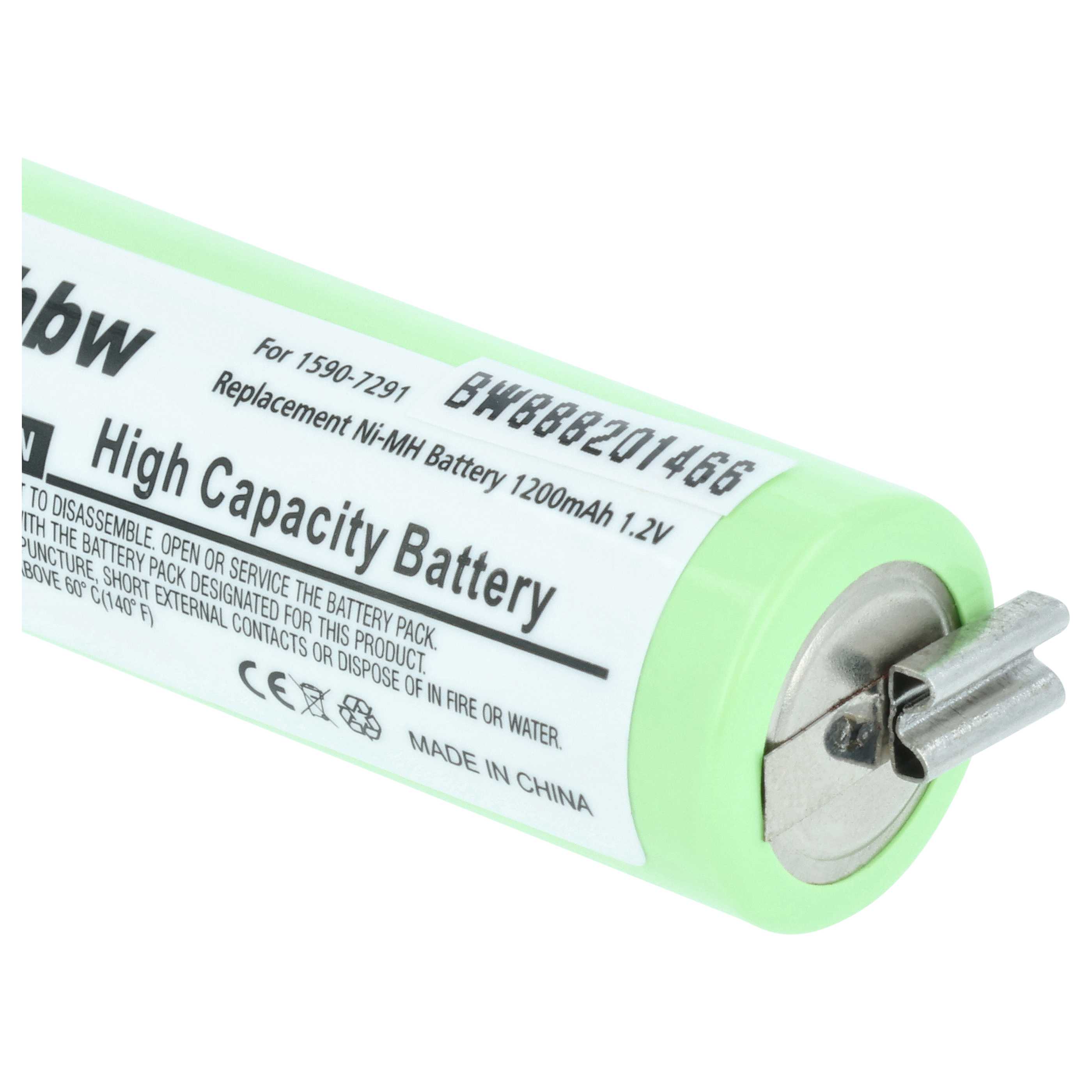 Akumulator do maszynki do strzyżenia zamiennik Moser 1591-0062, 1590-7291, 1591-0067 - 1200 mAh 1,2 V NiMH