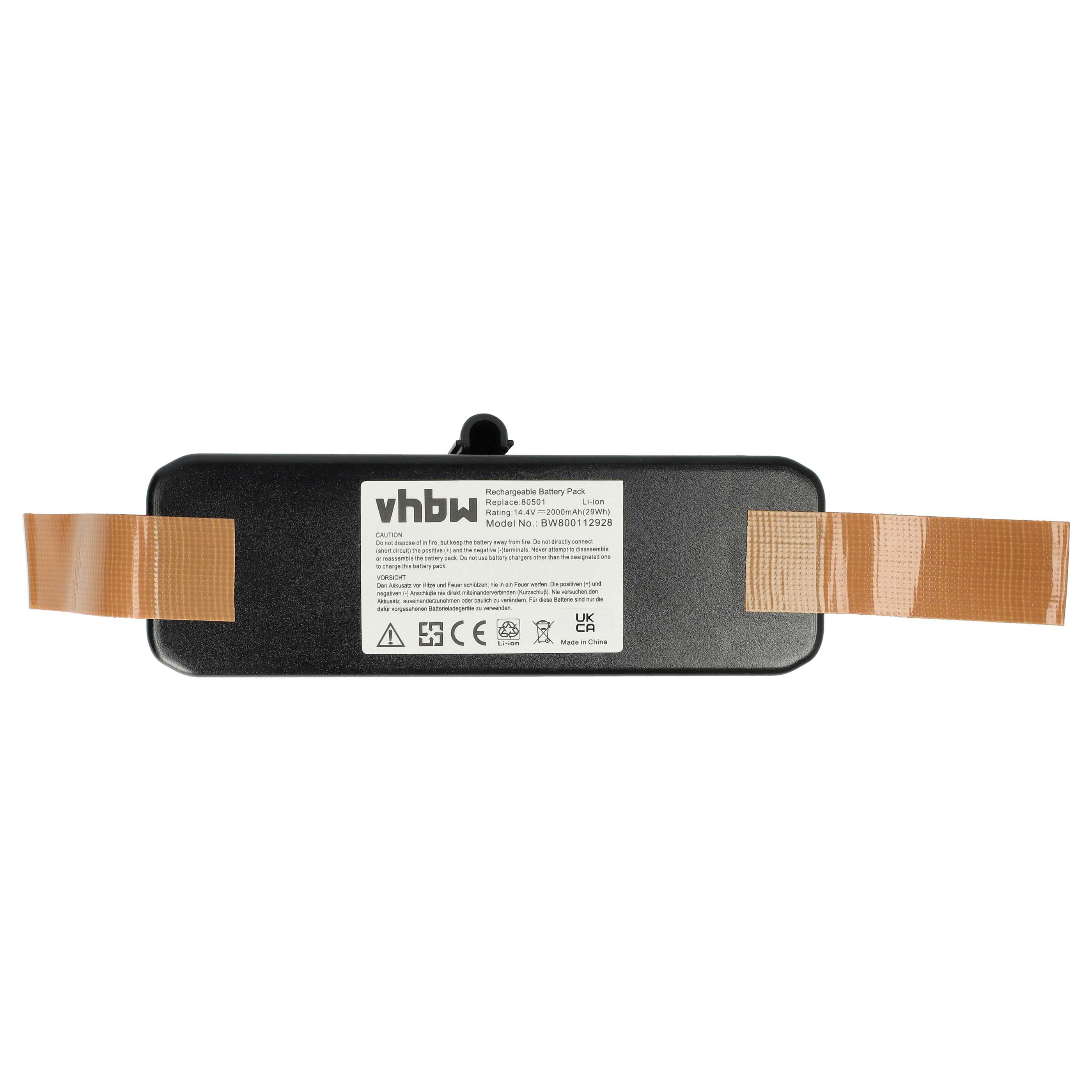 Akumulator do odkurzacza iRobot zamiennik iRobot GD-Roomba-500, VAC-500NMH-33, 11702 - 2000mAh 14,4V Li-Ion