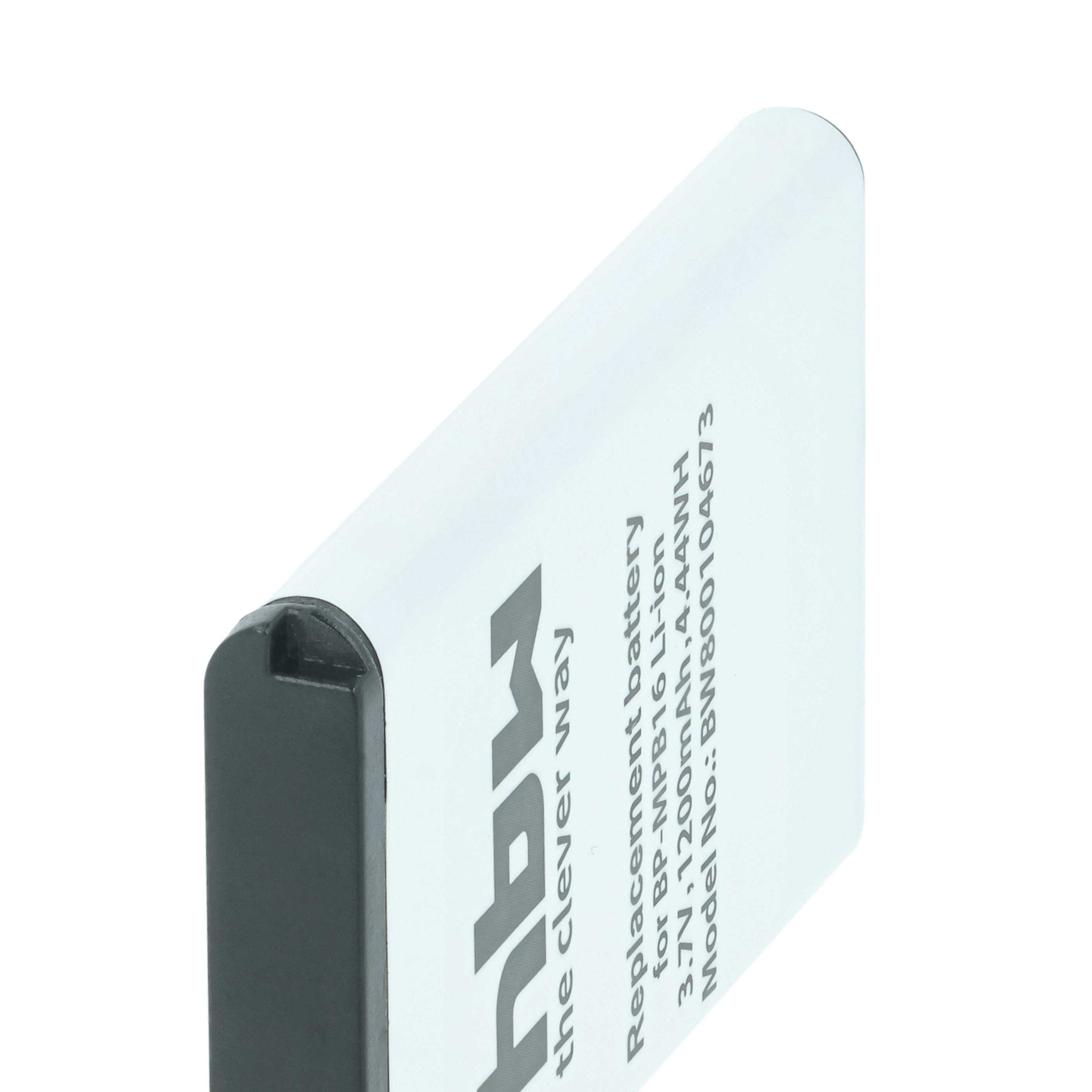 Akumulator do telefonu smartfona zamiennik Doro BP-MPB16, DR11-2009, HARE, DR6-2009 - 1200 mAh 3,7 V Li-Ion