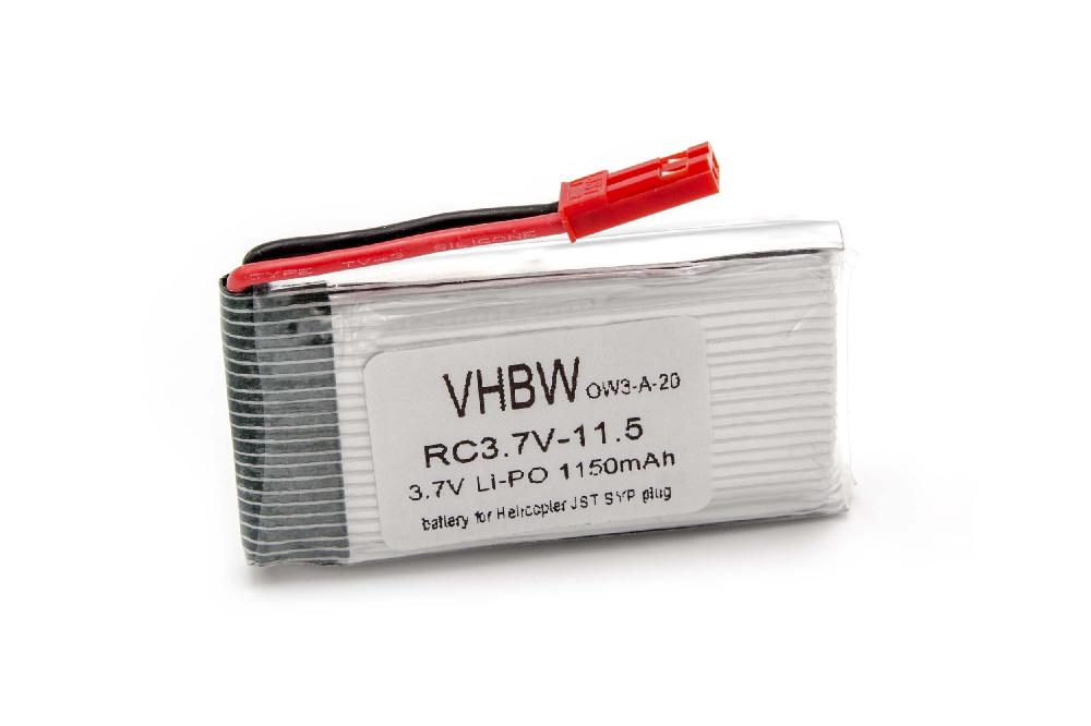 Batterie pour modèle radio-télécommandé - 1150mAh 3,7V Li-ion