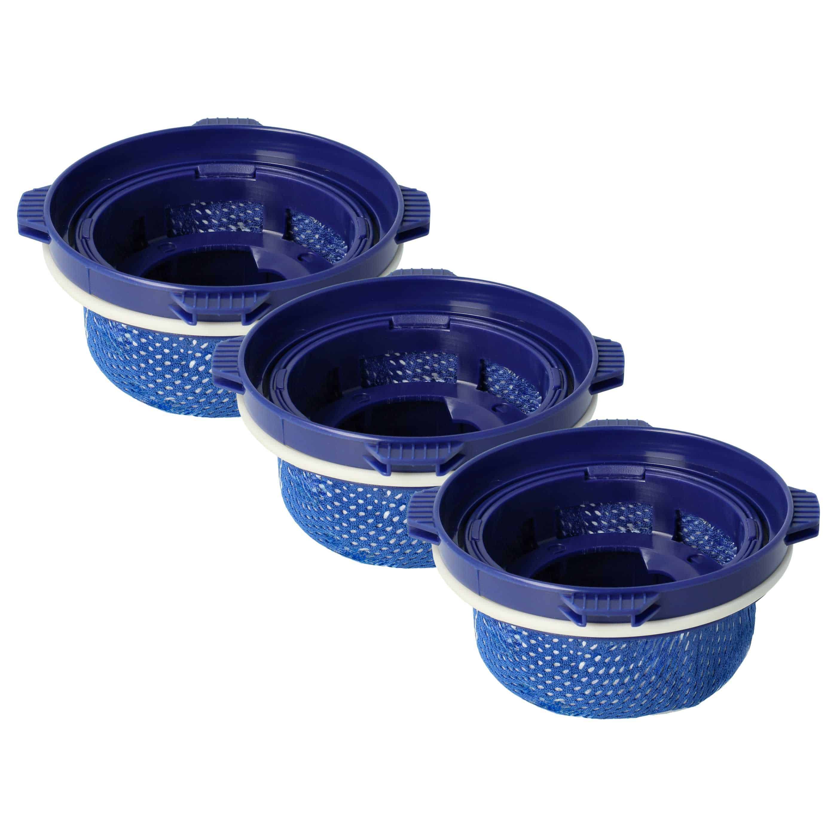 3x exhaust filter replaces Samsung DJ97-02649B, DJ9702649A, DJ9702649B, DJ97-02649A for Samsung Vacuum Cleaner