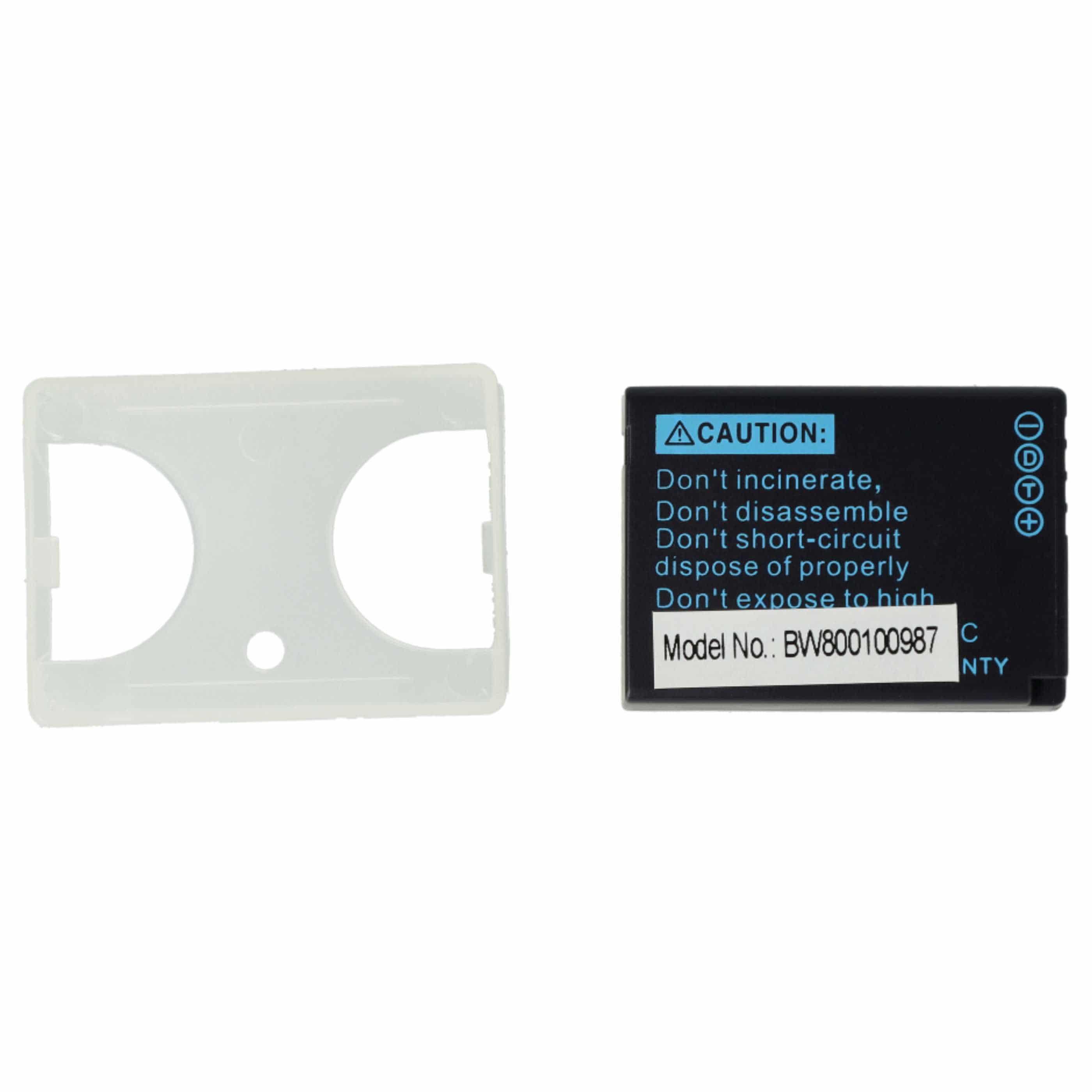 3x Battery replaces Leica BP-DC7, BP-DC7E - 750mAh, 3.6V, Li-Ion