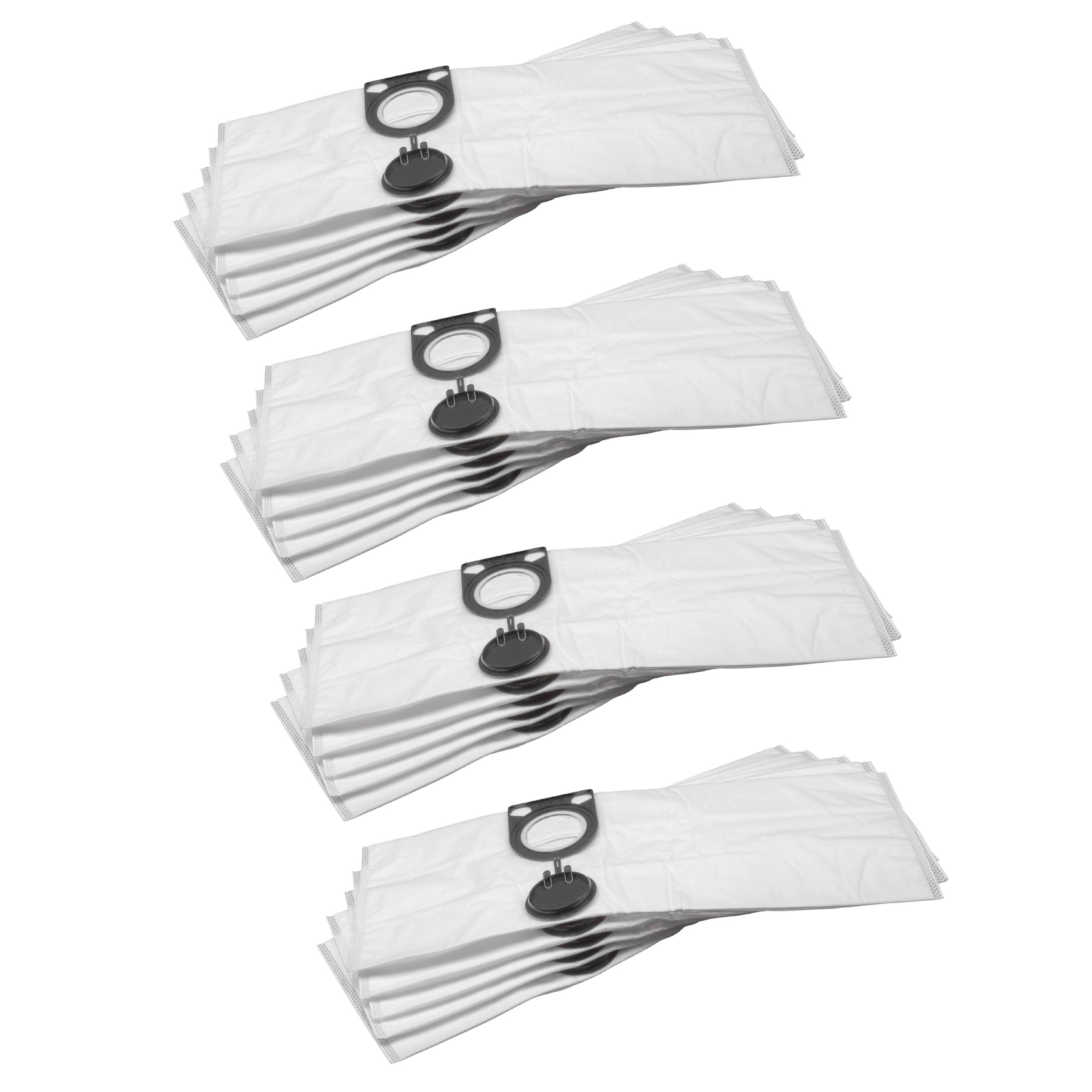 20x Sac remplace Metabo 631754000, 631629000 pour aspirateur Metabo - microfibre non tissée