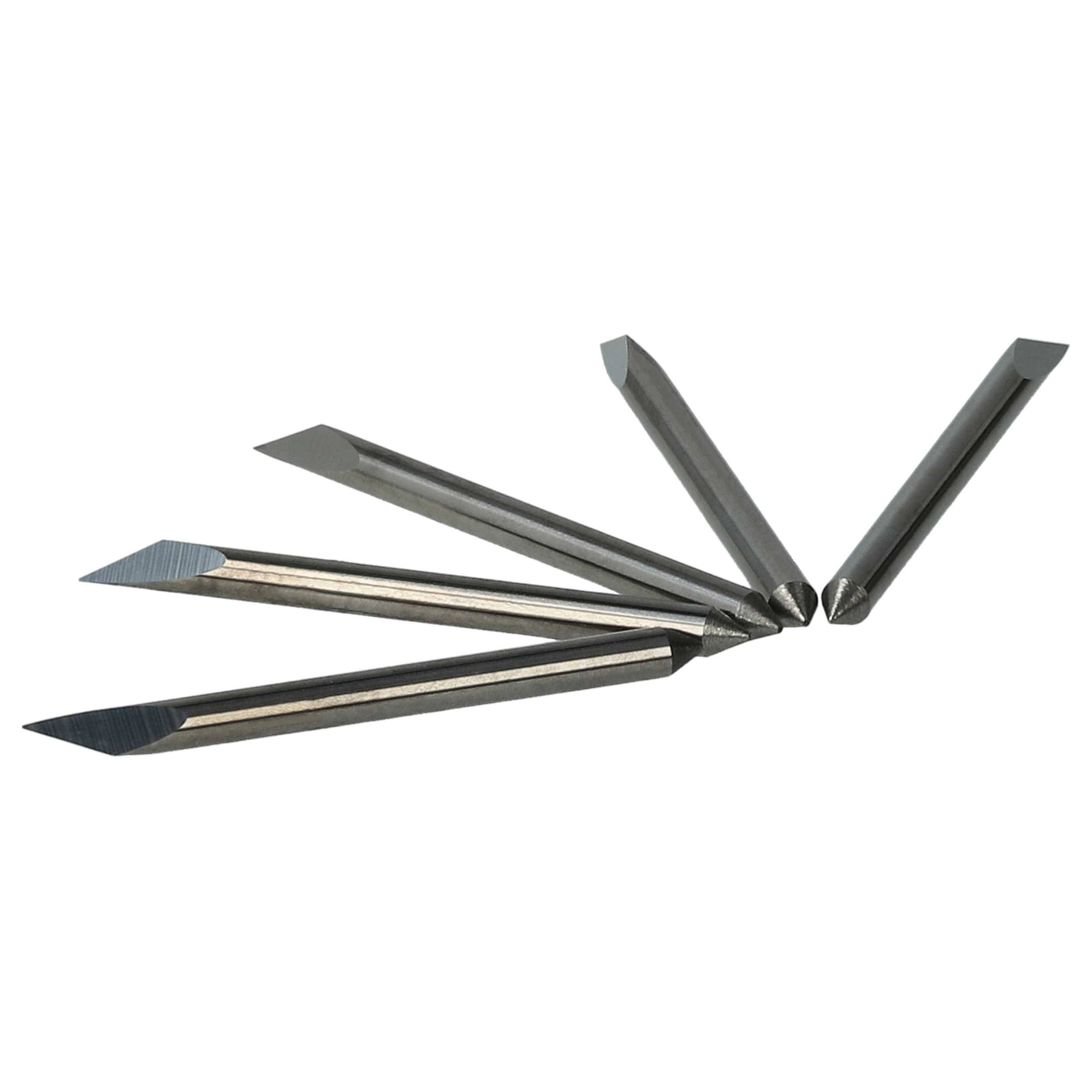 5x cuchilla para plóter de corte Summa Cut - Ángulo de corte de 60°