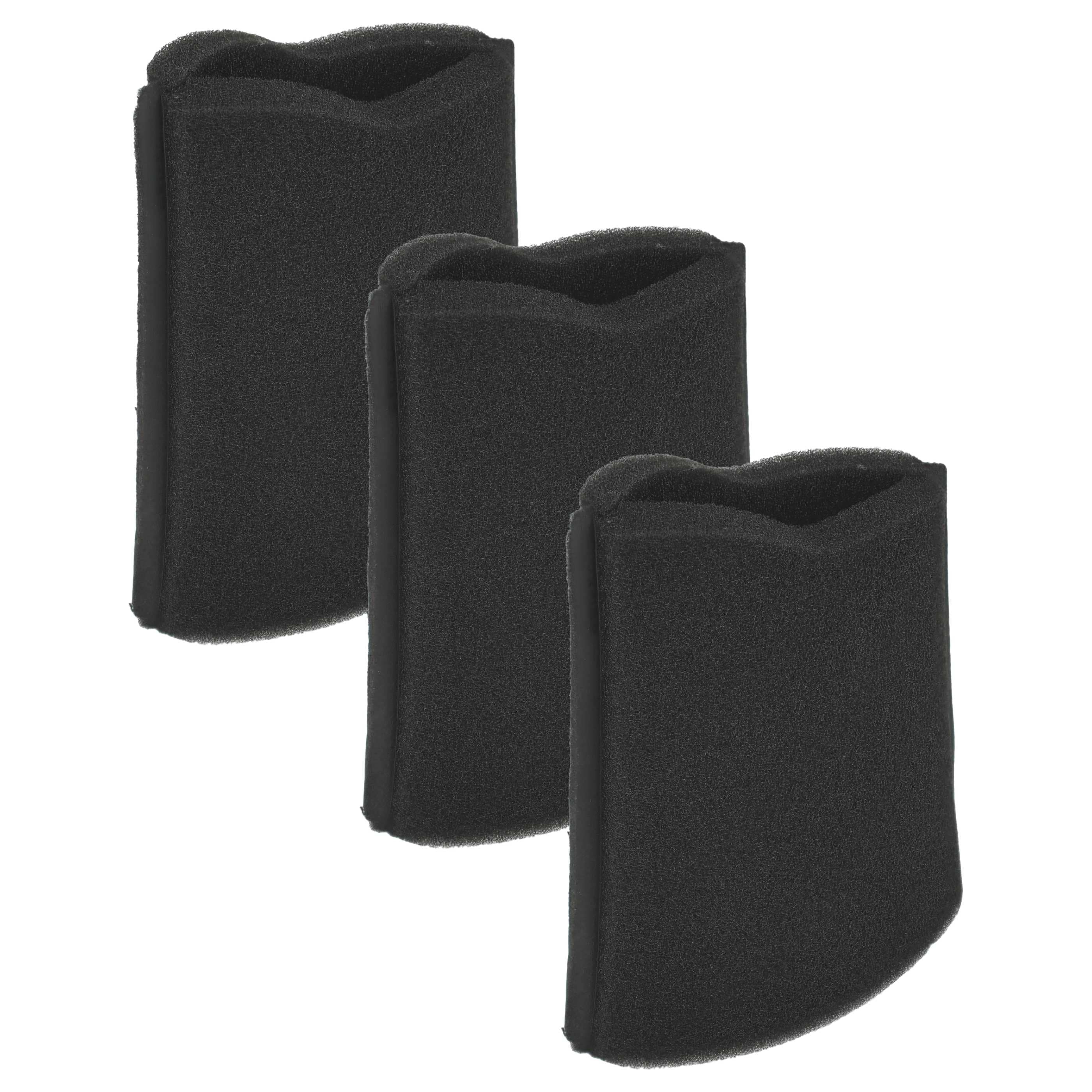 3x Filterfoam filter replaces Bosch 12008912 for Bosch Vacuum Cleaner