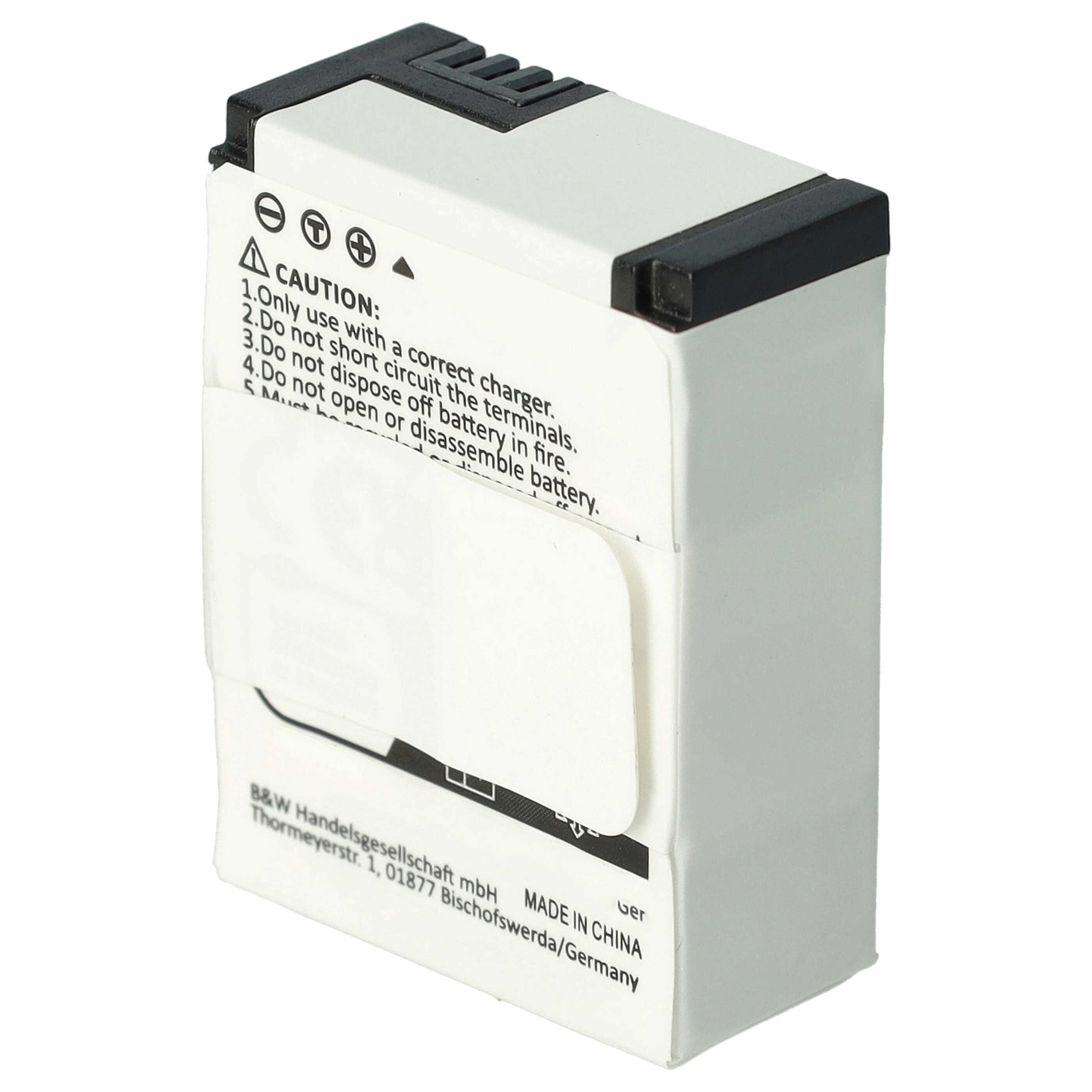Videocamera Battery Replacement for GoPro AHDBT-201 - 1180mAh 3.7V Li-polymer