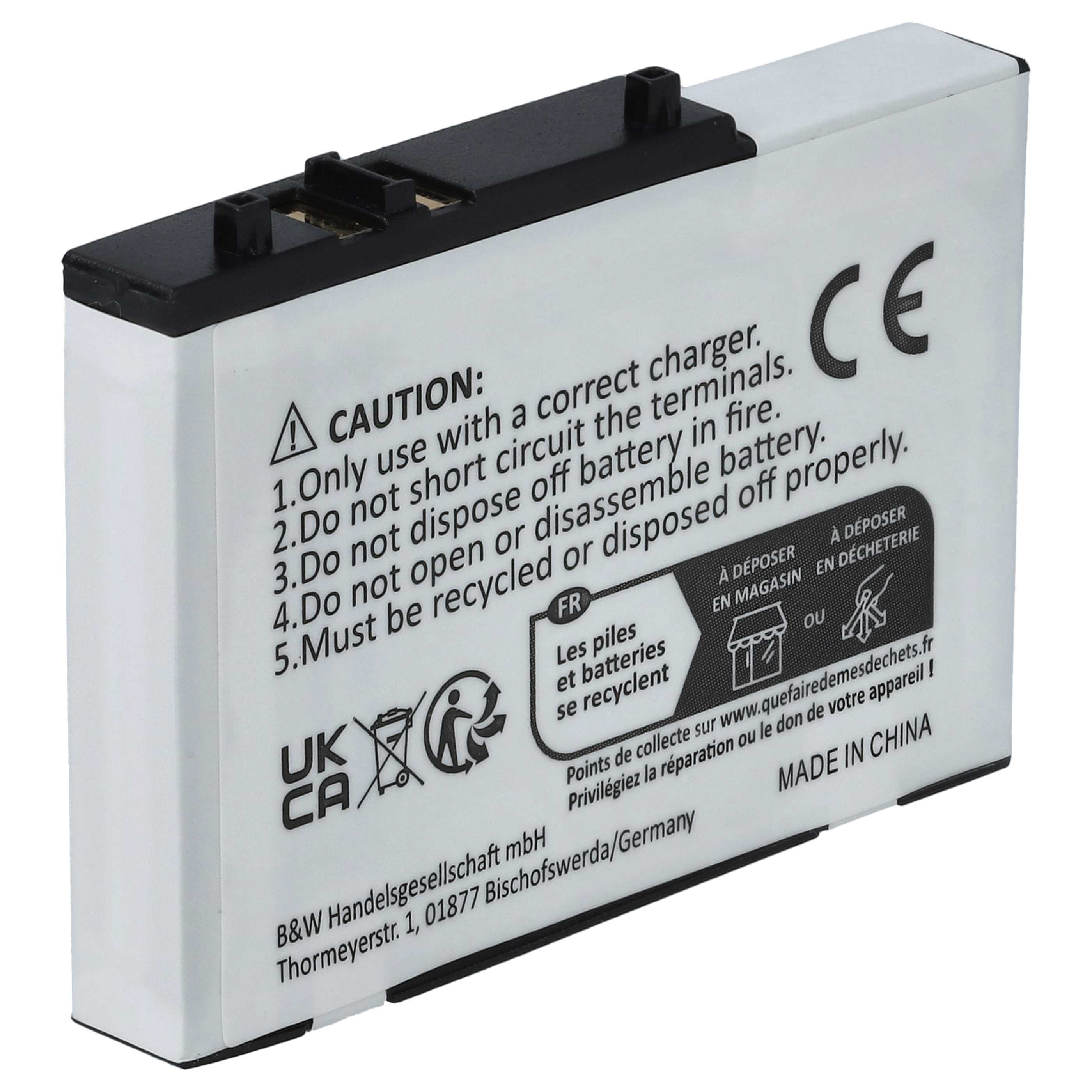 Games Console 2x Battery replaces Nintendo USG-001, USG-003 - 900 mAh 3.7 V Li-Ion
