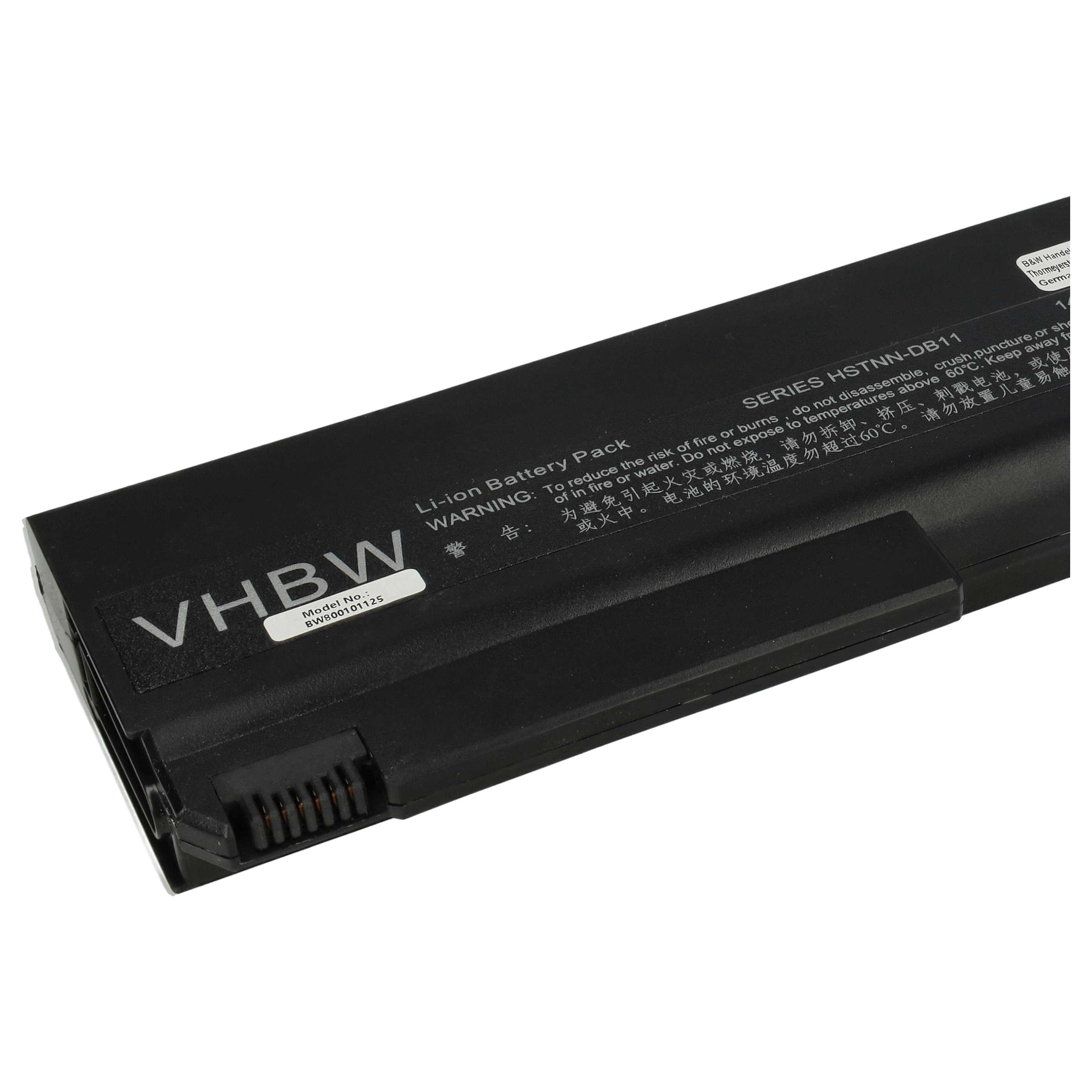 Akumulator do laptopa zamiennik HP 372771-001, 381374-001, 398876-001 - 6600 mAh 14,8 V Li-Ion, czarny