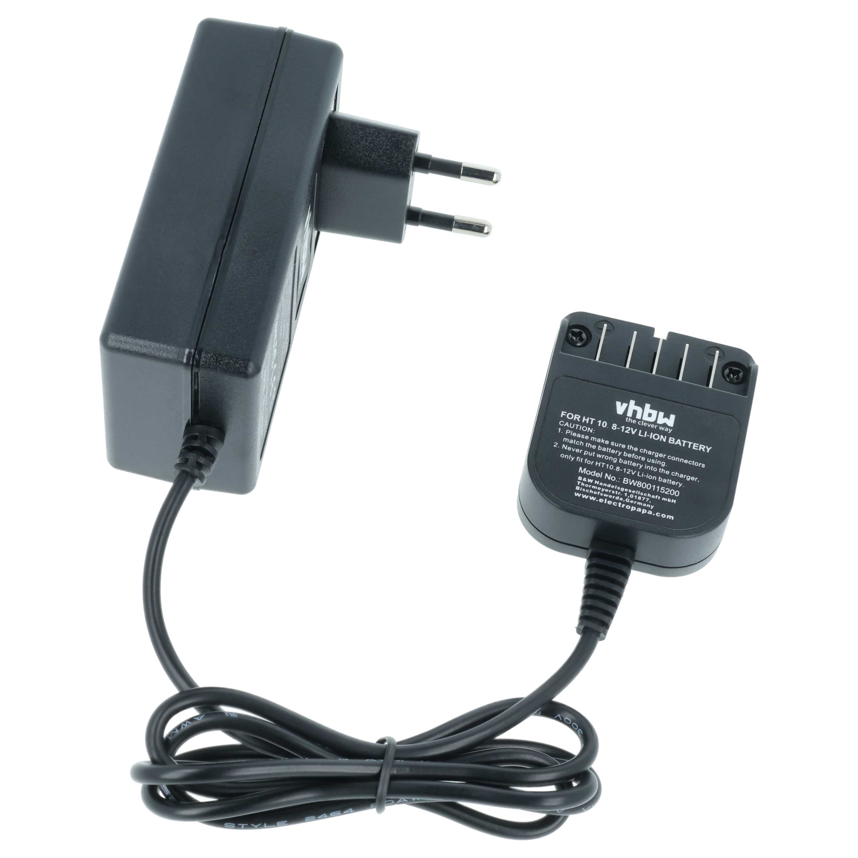 Charger suitable for Hitachi, Hitachi Hikoki CJ10DL Power Tool Batteries etc. - Li-Ion, 1.5A