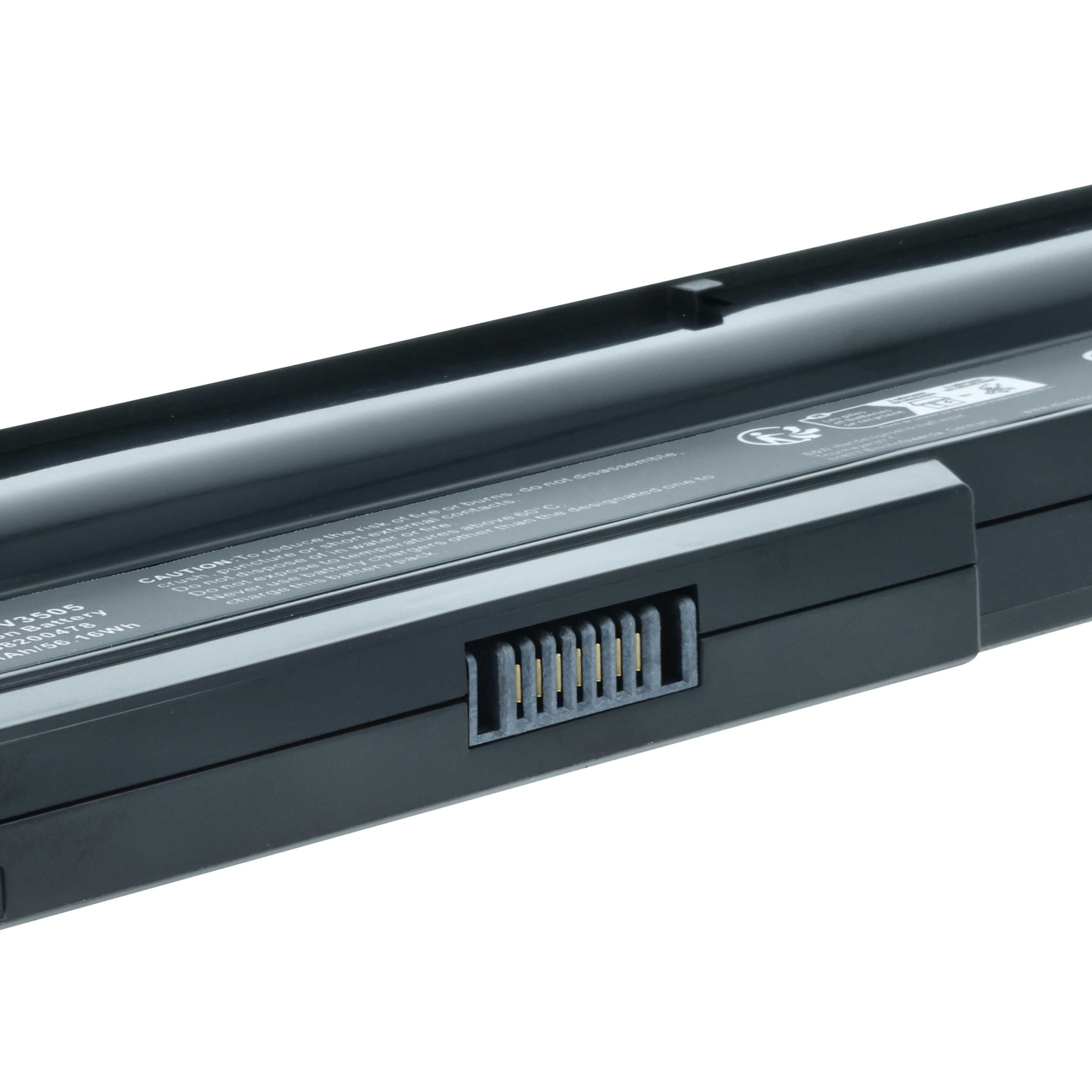 Akumulator do laptopa zamiennik Fujitsu 3UR18650-2-T0169, 0.4U50T.011 - 5200 mAh 10,8 V LiPo, czarny