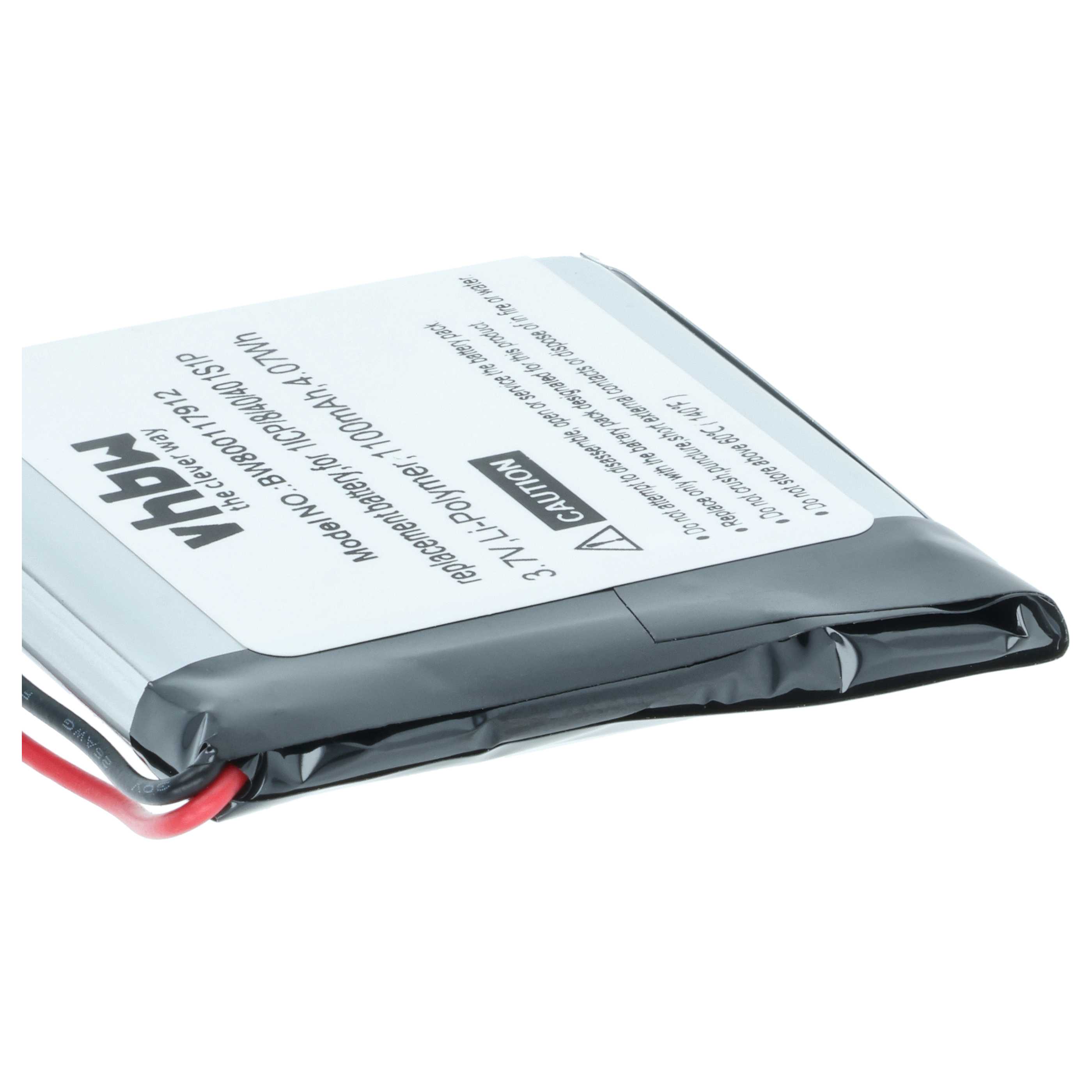 Akumulator do nawigacji GPS zamiennik Coyote 1ICP/8/40/40 1S1P - 1100 mAh 3,7 V LiPo