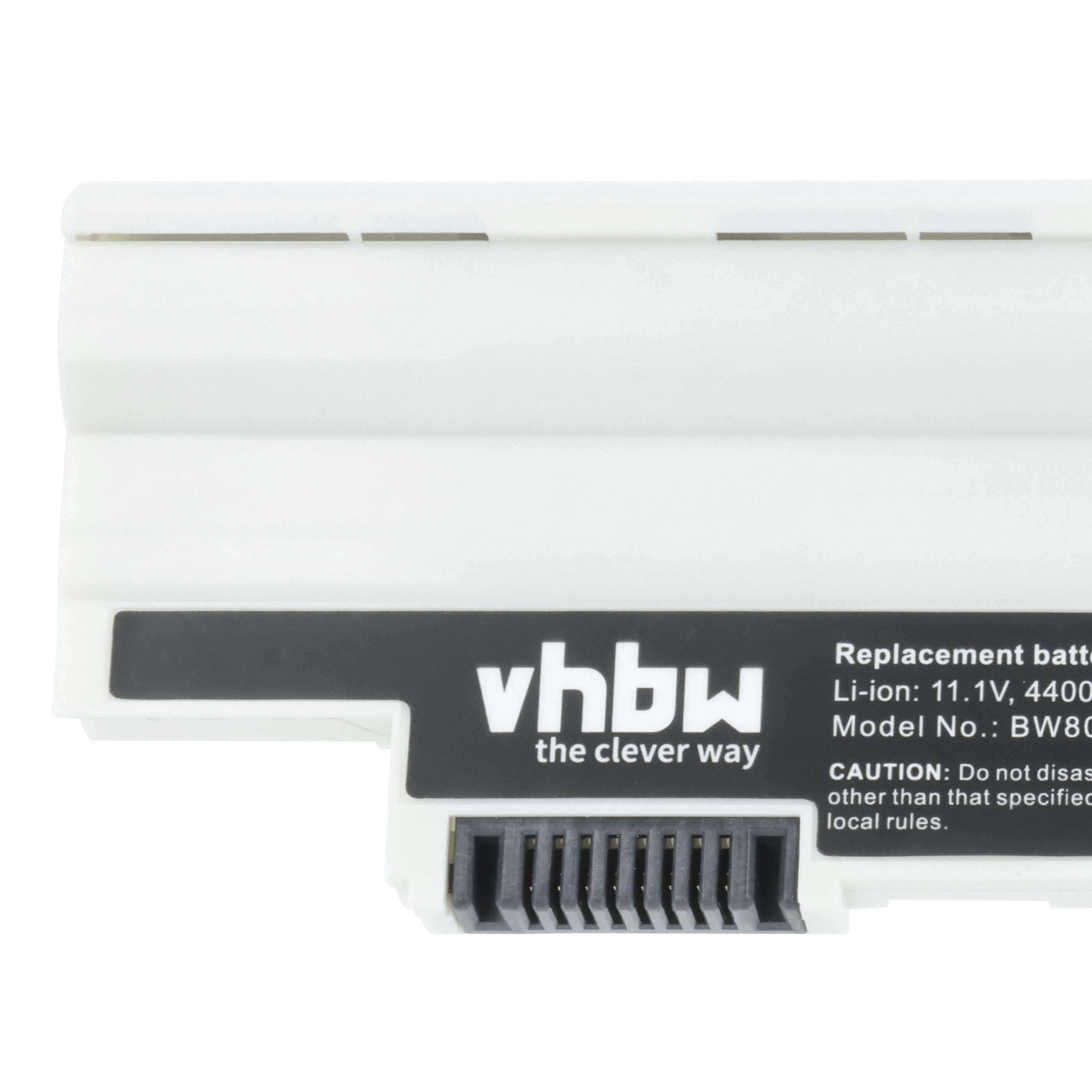 Akumulator do laptopa Acer Aspire One D255, D257, D260, D270 - 4400 mAh 11,1 V Li-Ion, biały