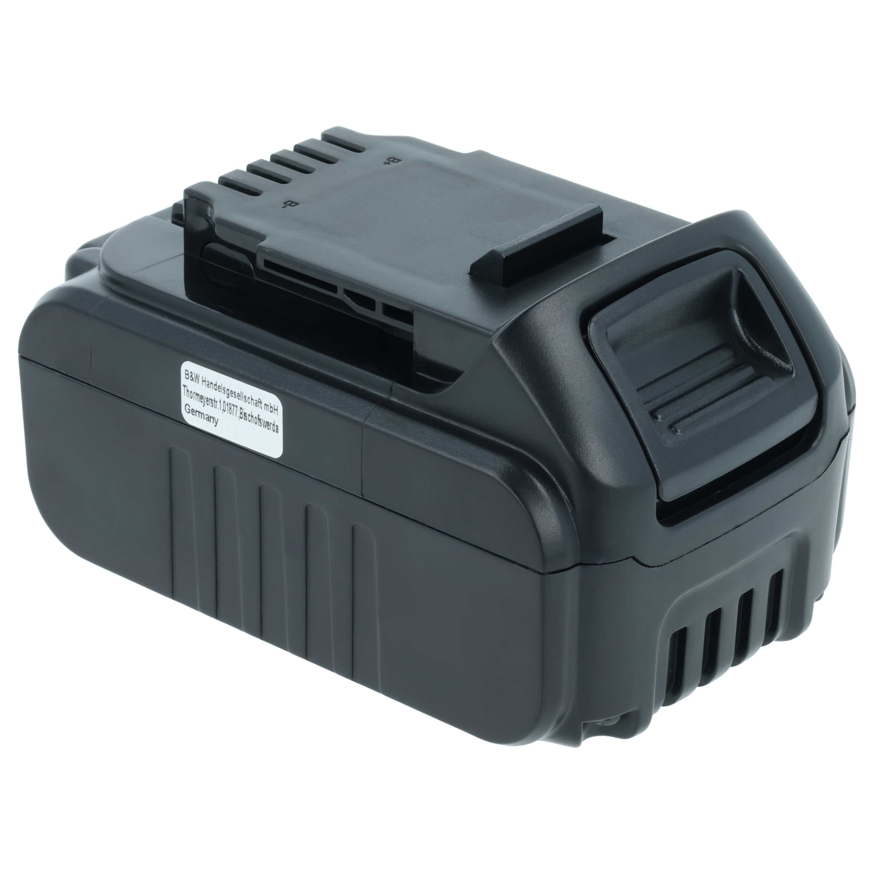 Akku 18V als Ersatz für Dewalt DCB115, DCB118, DCB102, DCB105, DCB121, DCB120, DCB107, DCB112 - 4Ah, Li-Ion