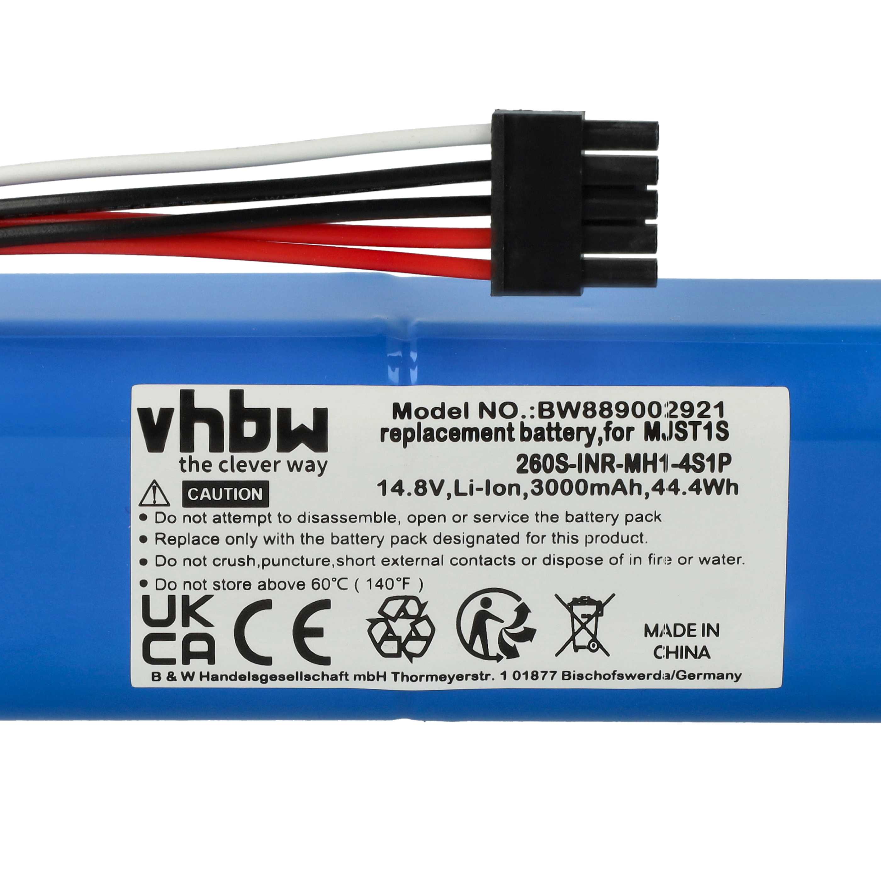 Akumulator do odkurzacza Xiaomi zamiennik Xiaomi 260S-INR-MH1-4S1P, D099-4S2P, 260MX2 - 3000mAh 14,8V Li-Ion