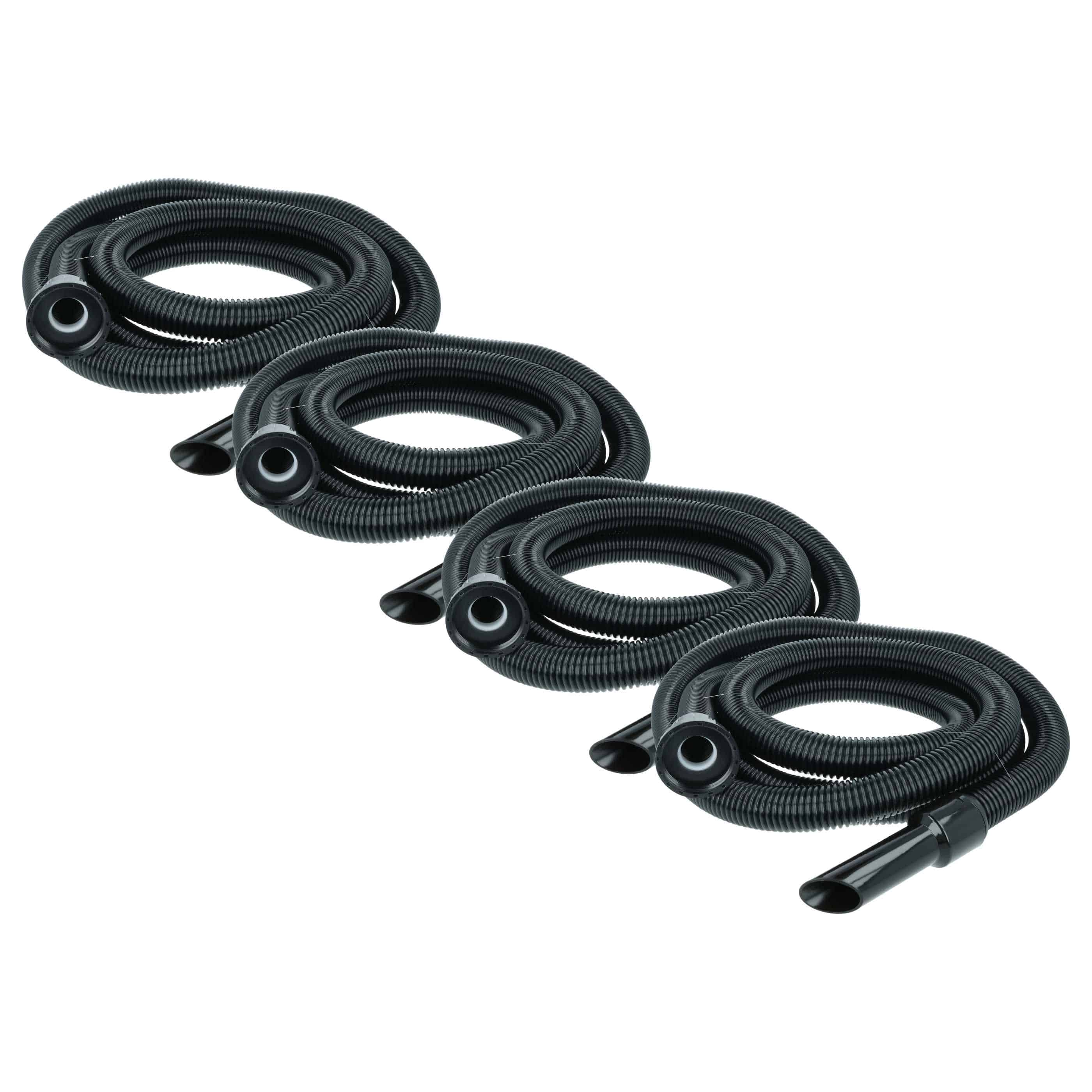 4x Hose replaces Numatic 601101 for Numatic vacuum cleaner, 3.5m - 32 mm Connector