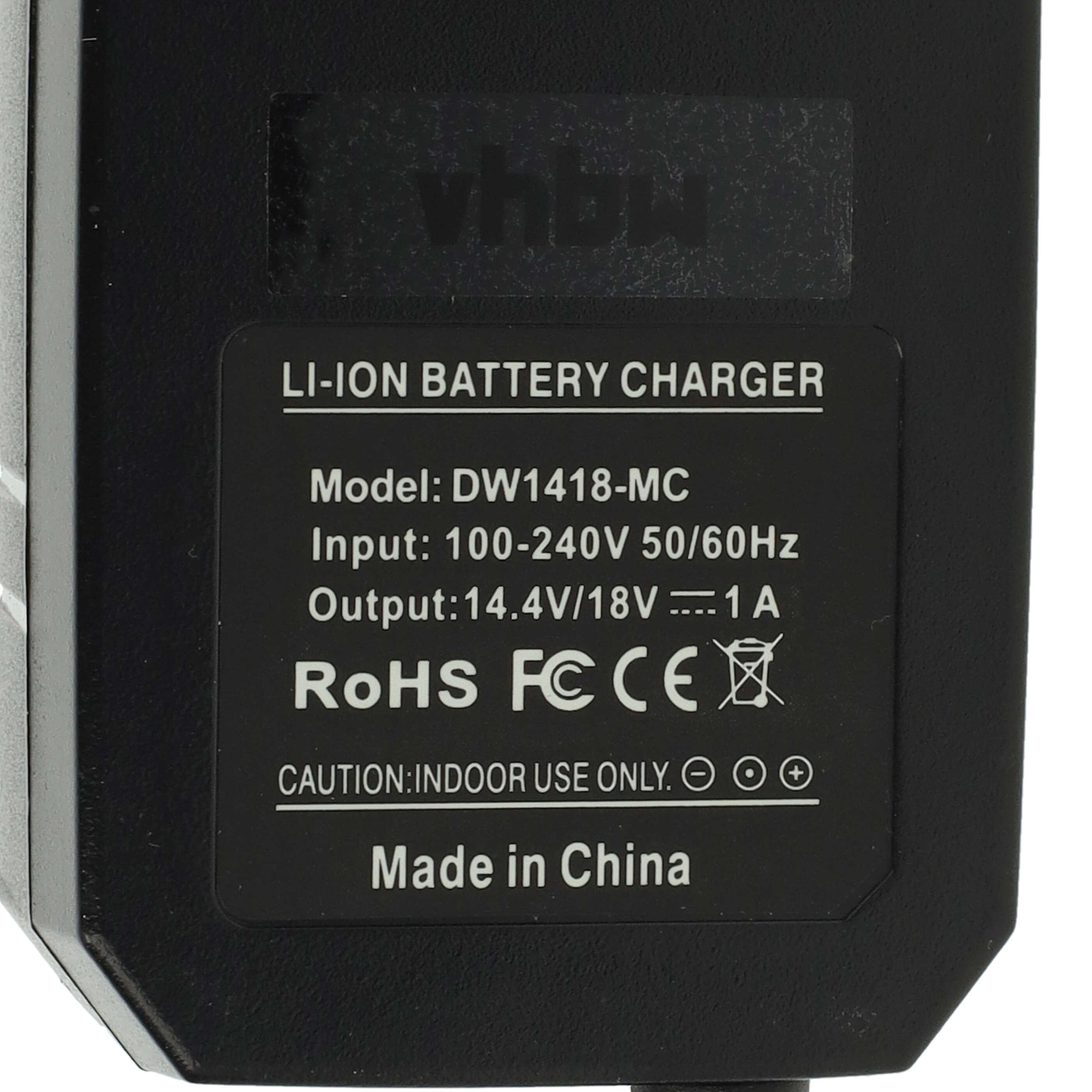 Charger suitable for DCR016 Dewalt, DCR016 Power Tool Batteries etc. Li-Ion 16.8 V