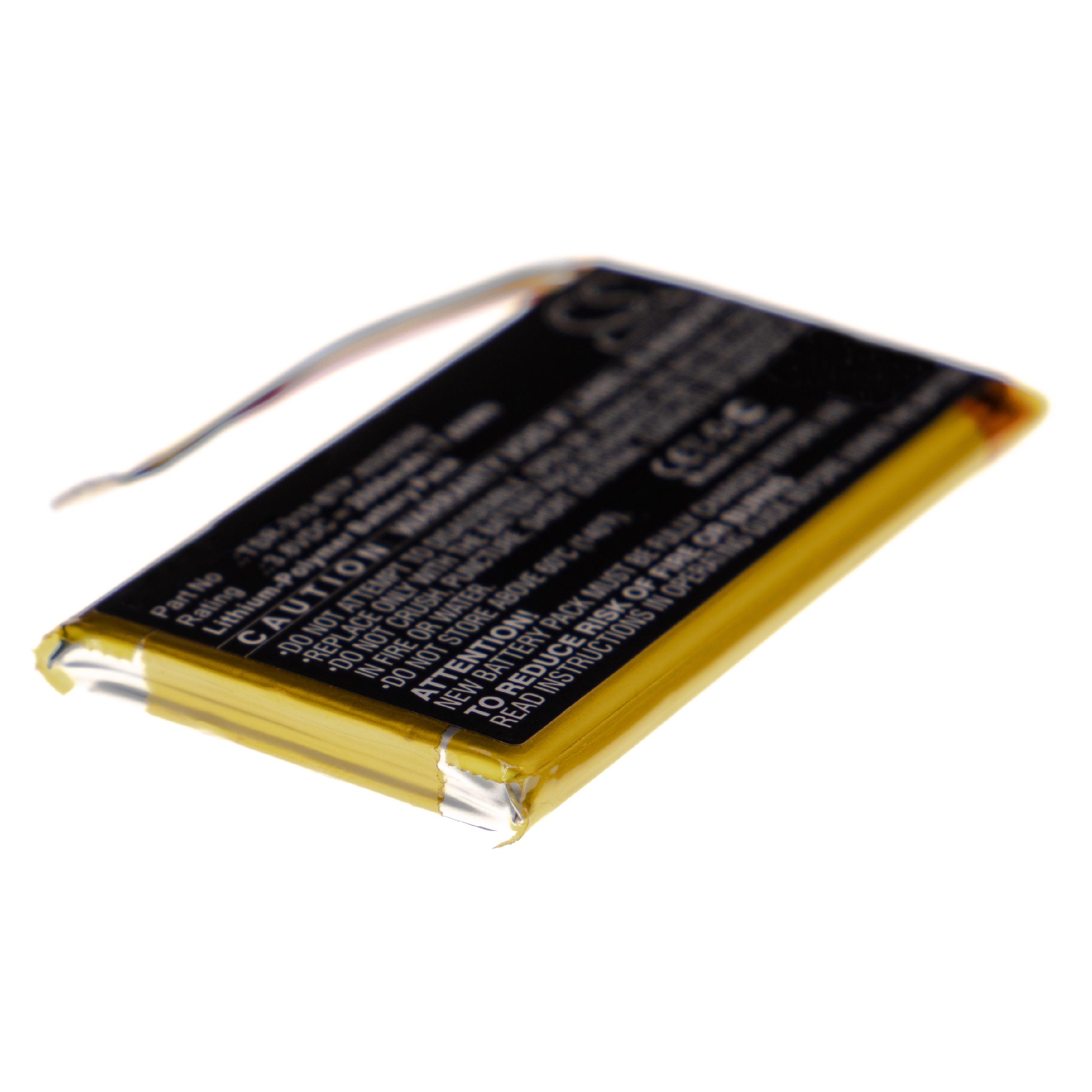 Batterie remplace Crestron 6508588, TSR-310-BTP pour ordinateur de poche - 2000mAh 3,8V Li-polymère