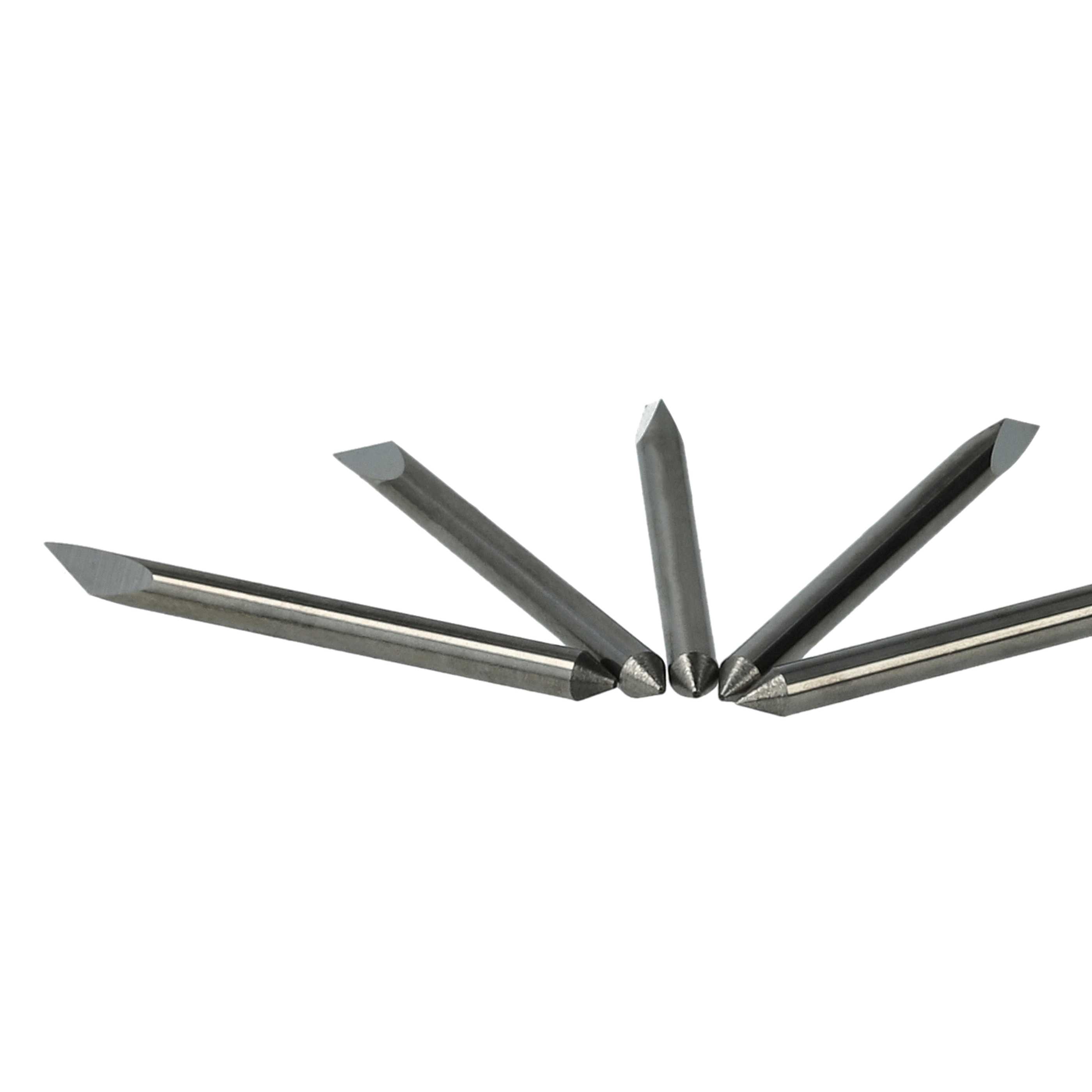 5x cuchilla para plóter de corte Summa Cut - Ángulo de corte de 60°