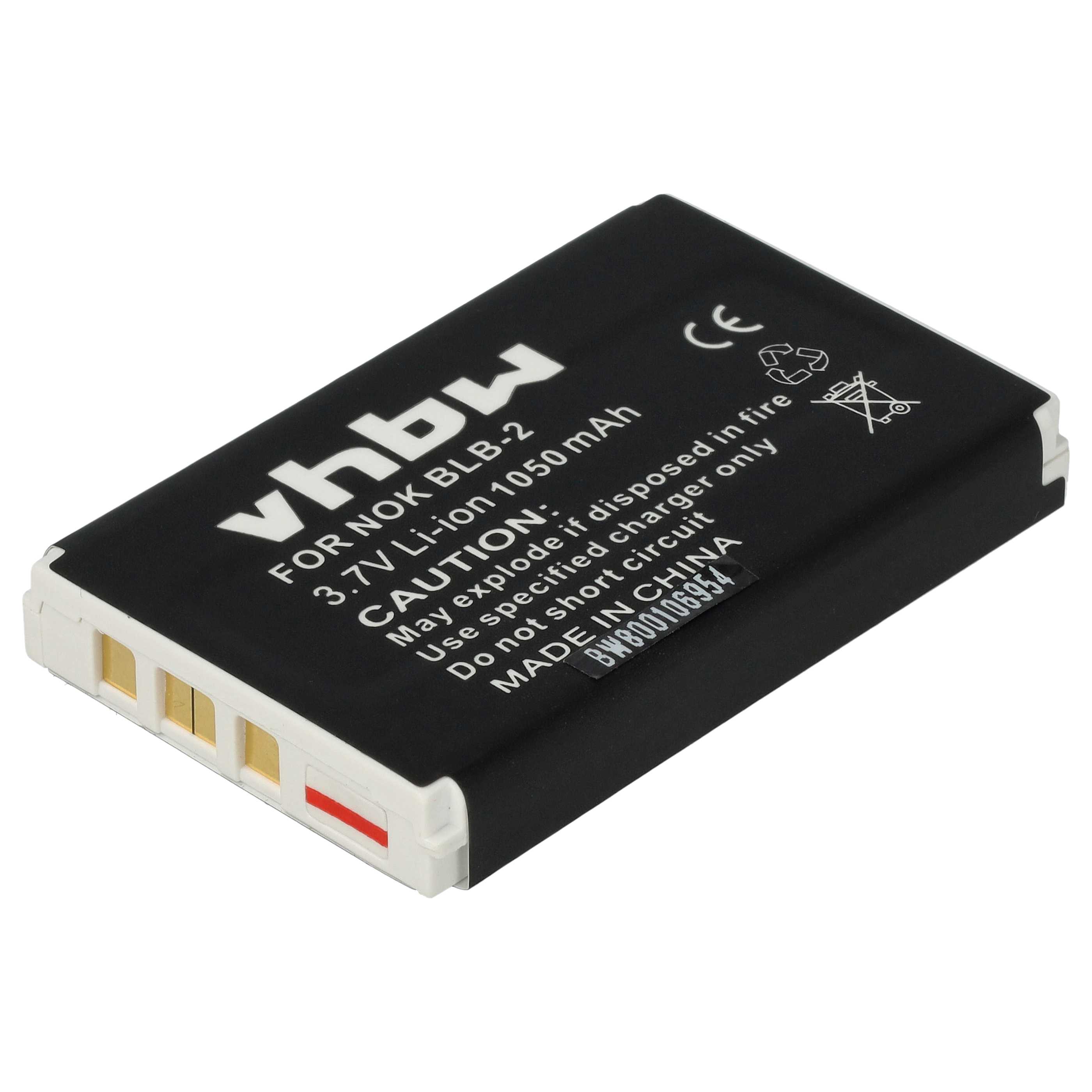 Batteria sostituisce Aiptek ZPT-NKA per cellulare - 1050mAh 3,7V Li-Ion 