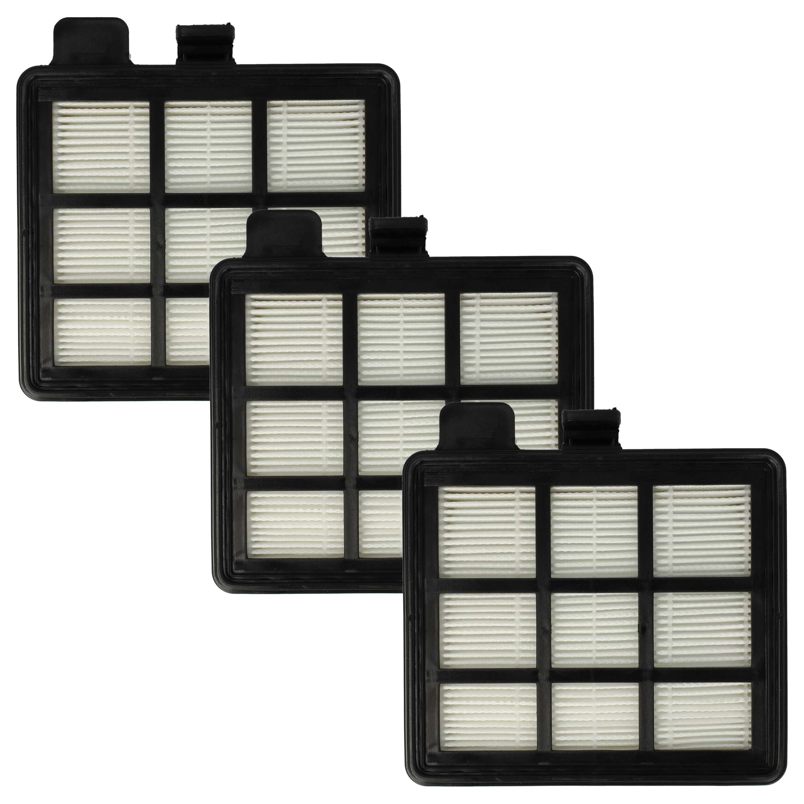 3x Filter replaces Ariete AT5185394210, 00P274100AR0, 00P274110AR0 for Ariete Vacuum Cleaner