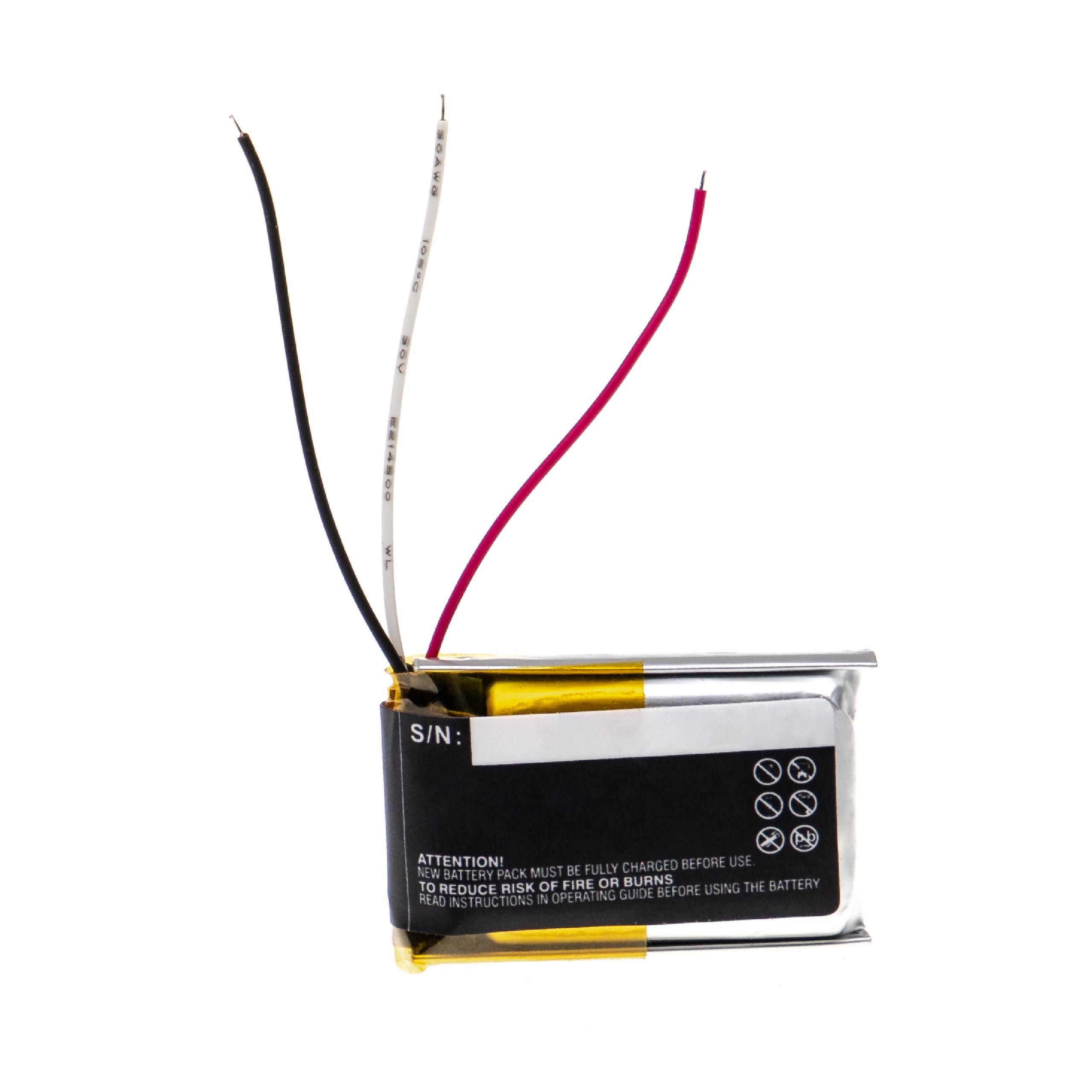Wireless Headset Battery Replacement for Skullcandy FT822132P - 400mAh 3.7V Li-polymer