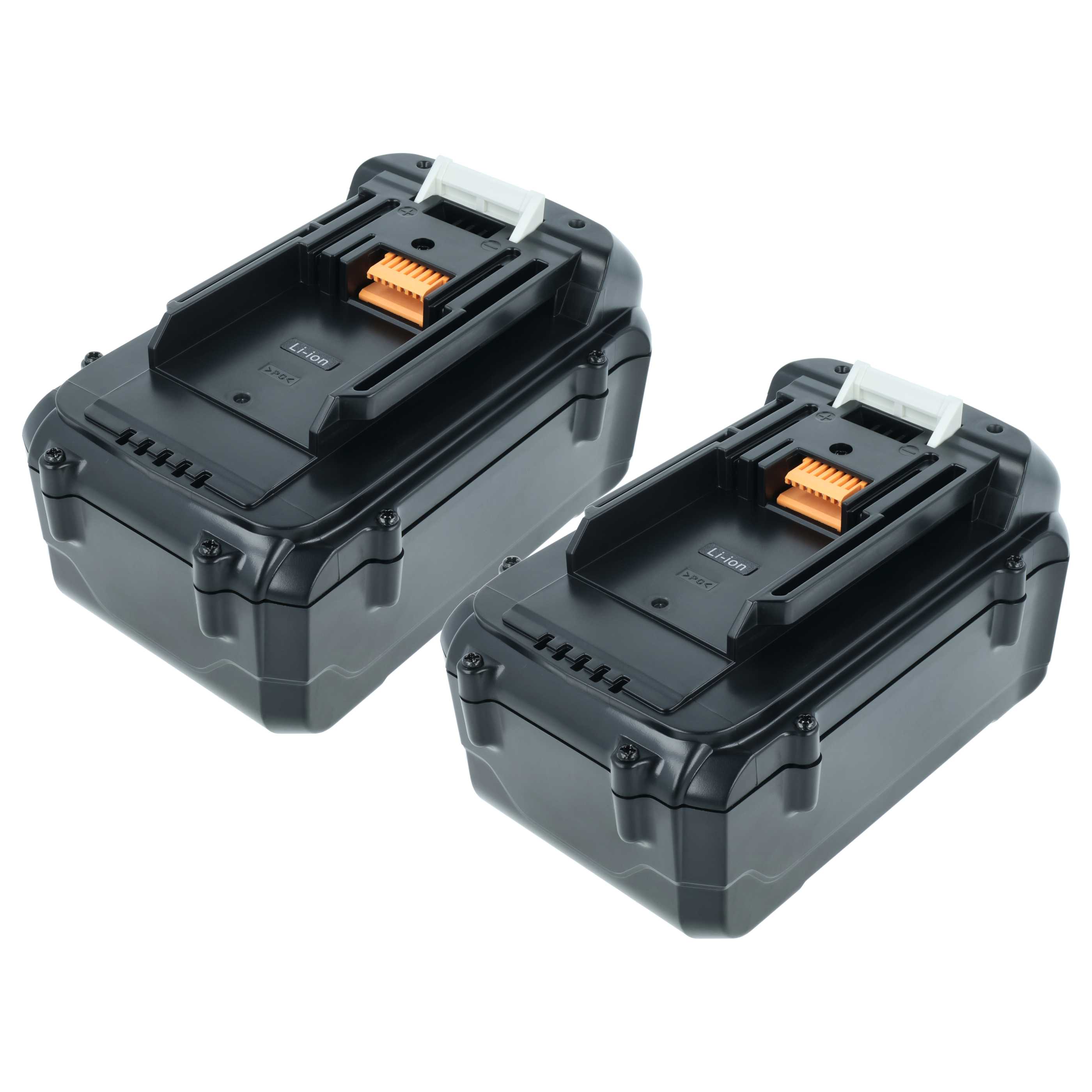 2x Battery replaces Makita 194873-2, 194874-0, 195410-5, BL3622A Electric Power Tool - 3000 mAh, 36 V, Li-Ion