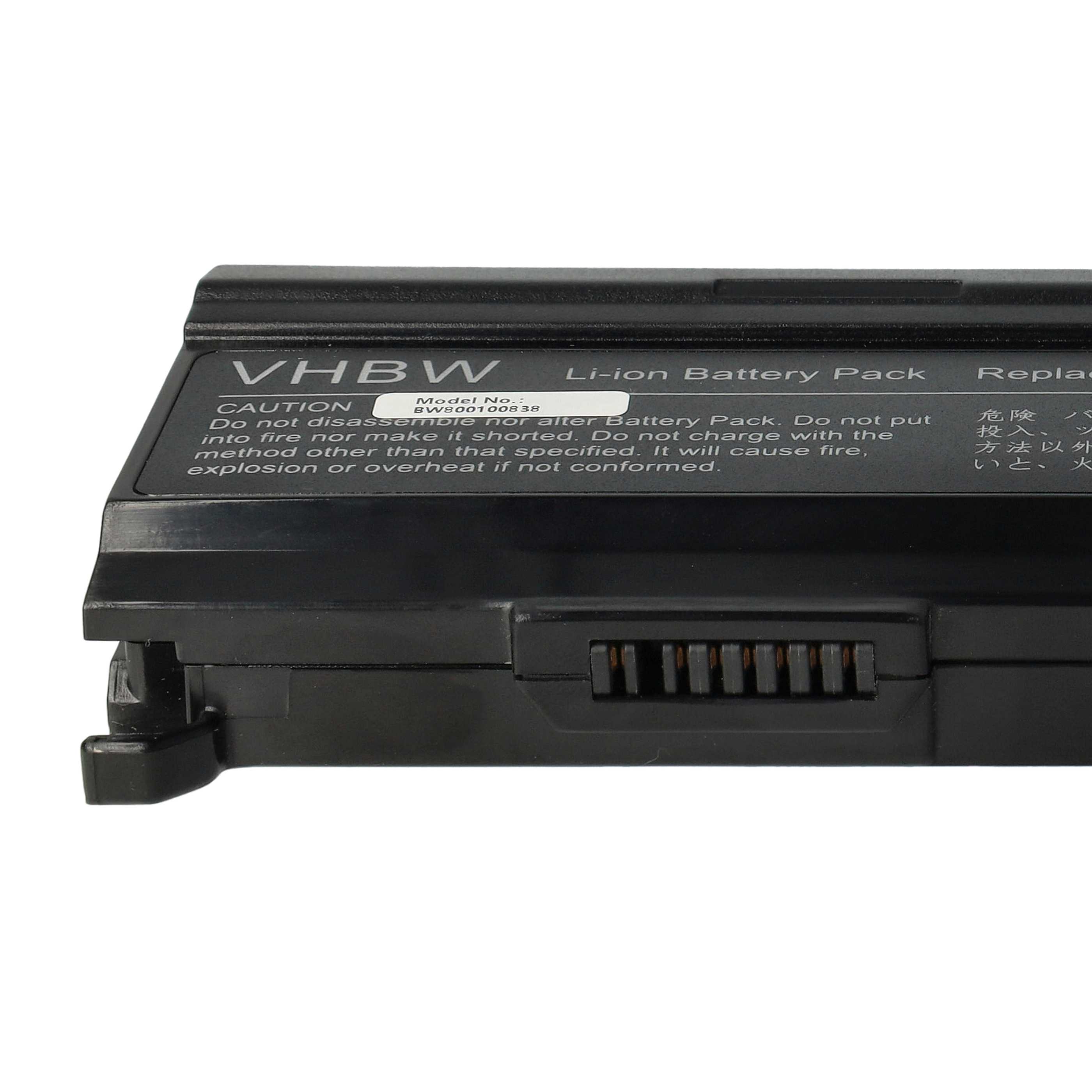 Akumulator do laptopa zamiennik Toshiba PA3399U-1BAS, PA3399U-1BRS - 6600 mAh 10,8 V Li-Ion, czarny