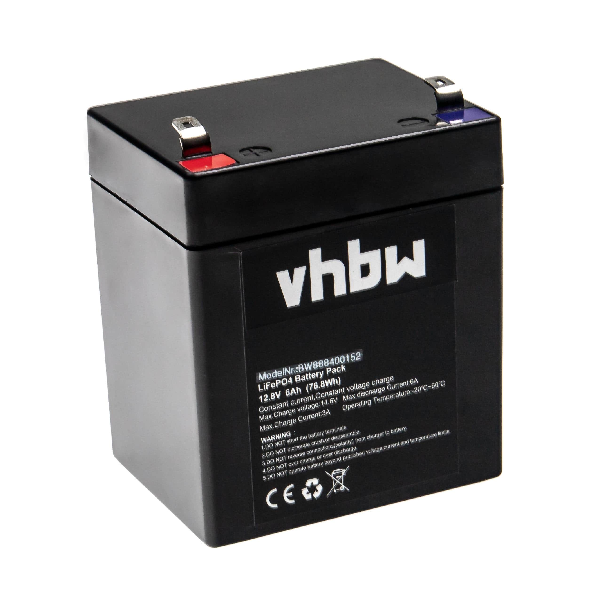 Batterie pour enceinte LD Systems, The Box Road Buddy 10 - 6Ah 12,8V LiFePO4