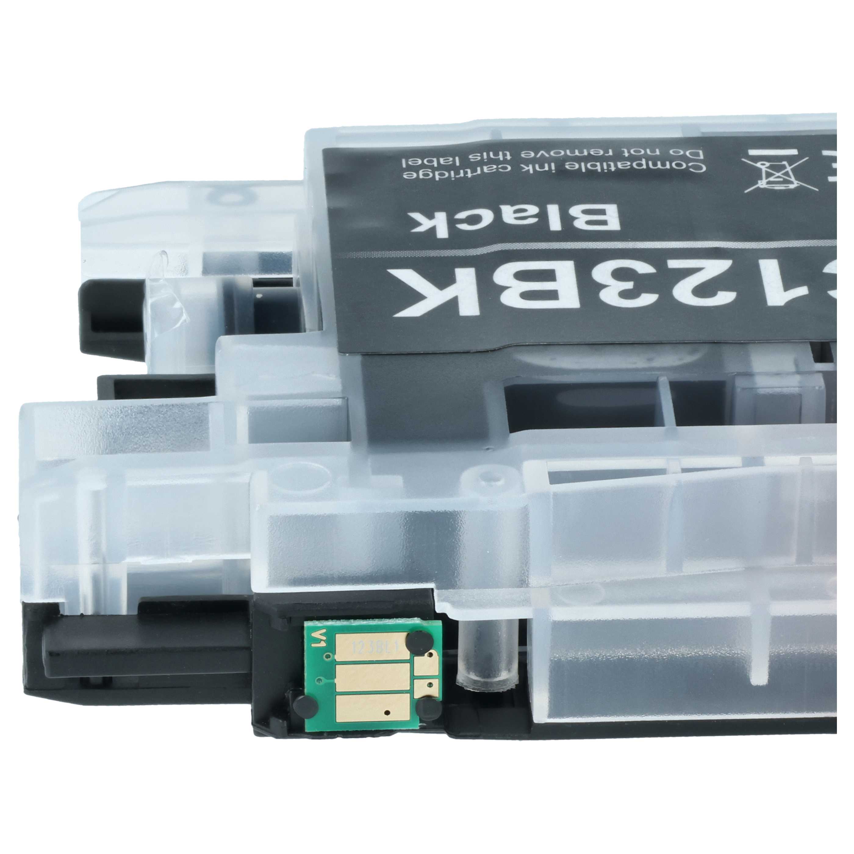 15x Ink Cartridges replaces Brother LC123, LC123C, LC123BK, LC123Y, LC123M DCP-J4110DW Printer - B/C/M/Y