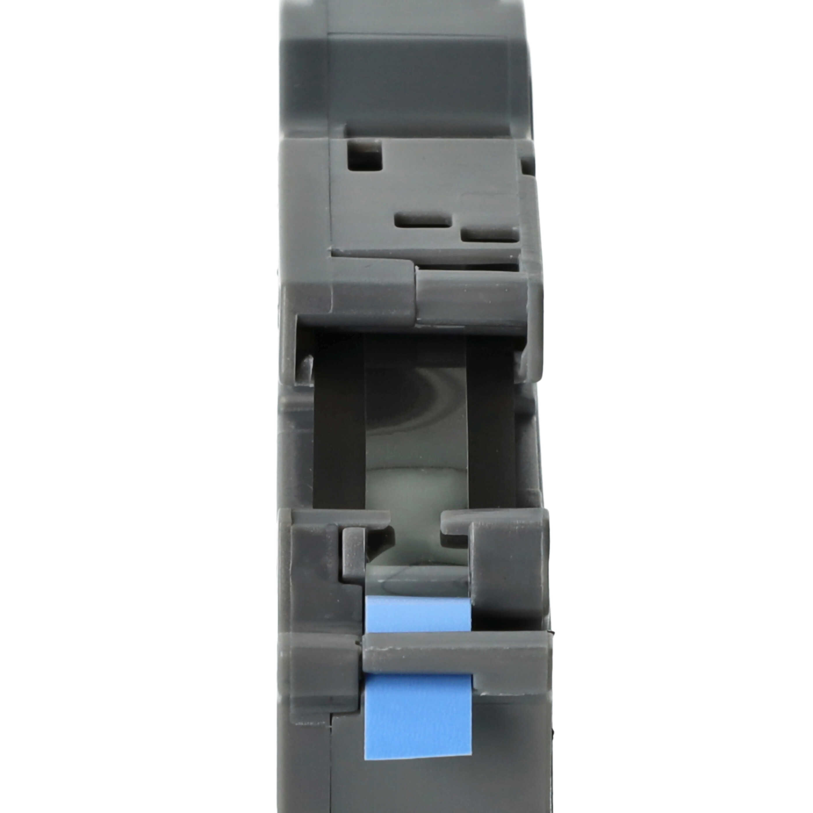 Schriftband als Ersatz für Brother TZE-511 - 6mm Schwarz auf Blau