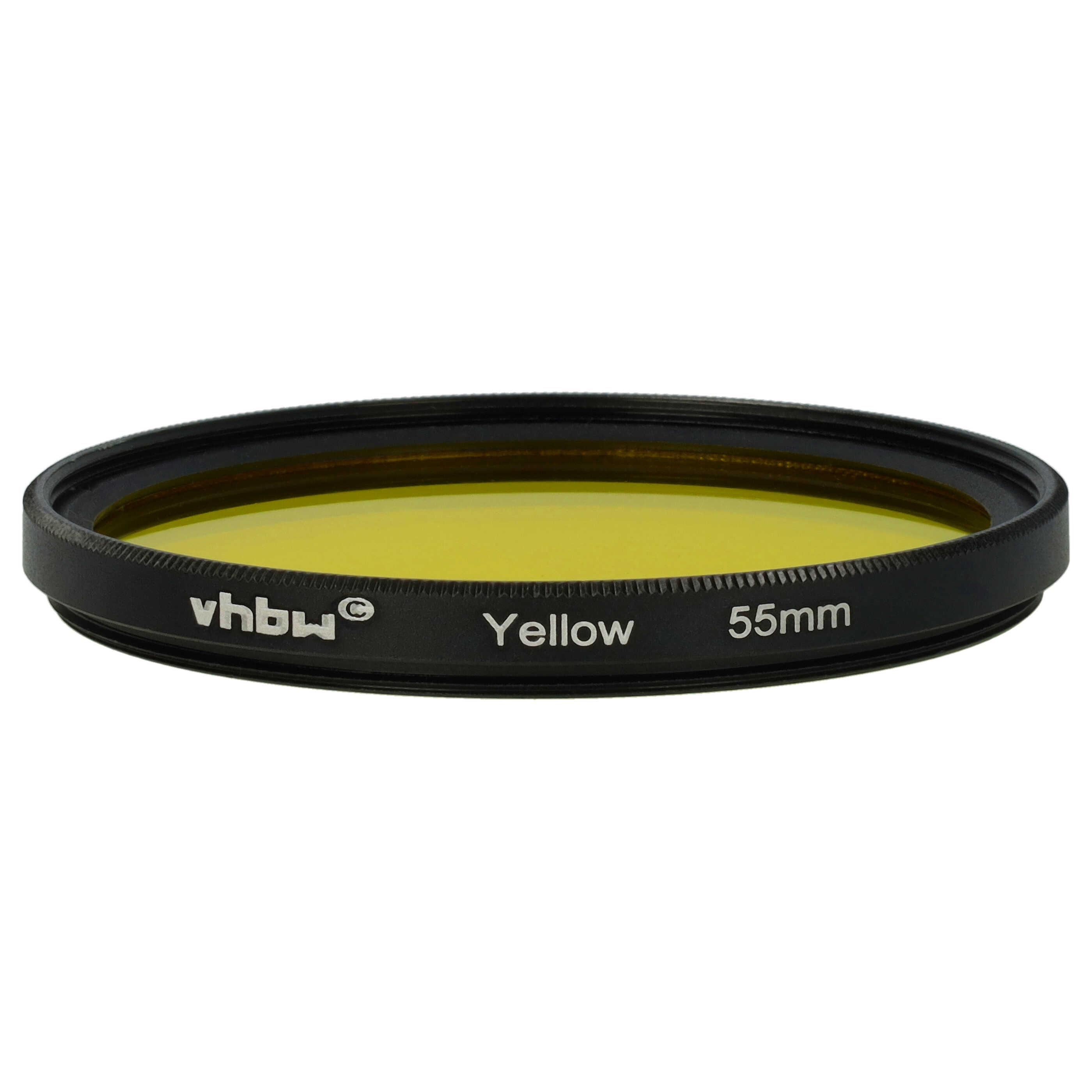 Filtro colorato per obiettivi fotocamera con filettatura da 55 mm - filtro giallo