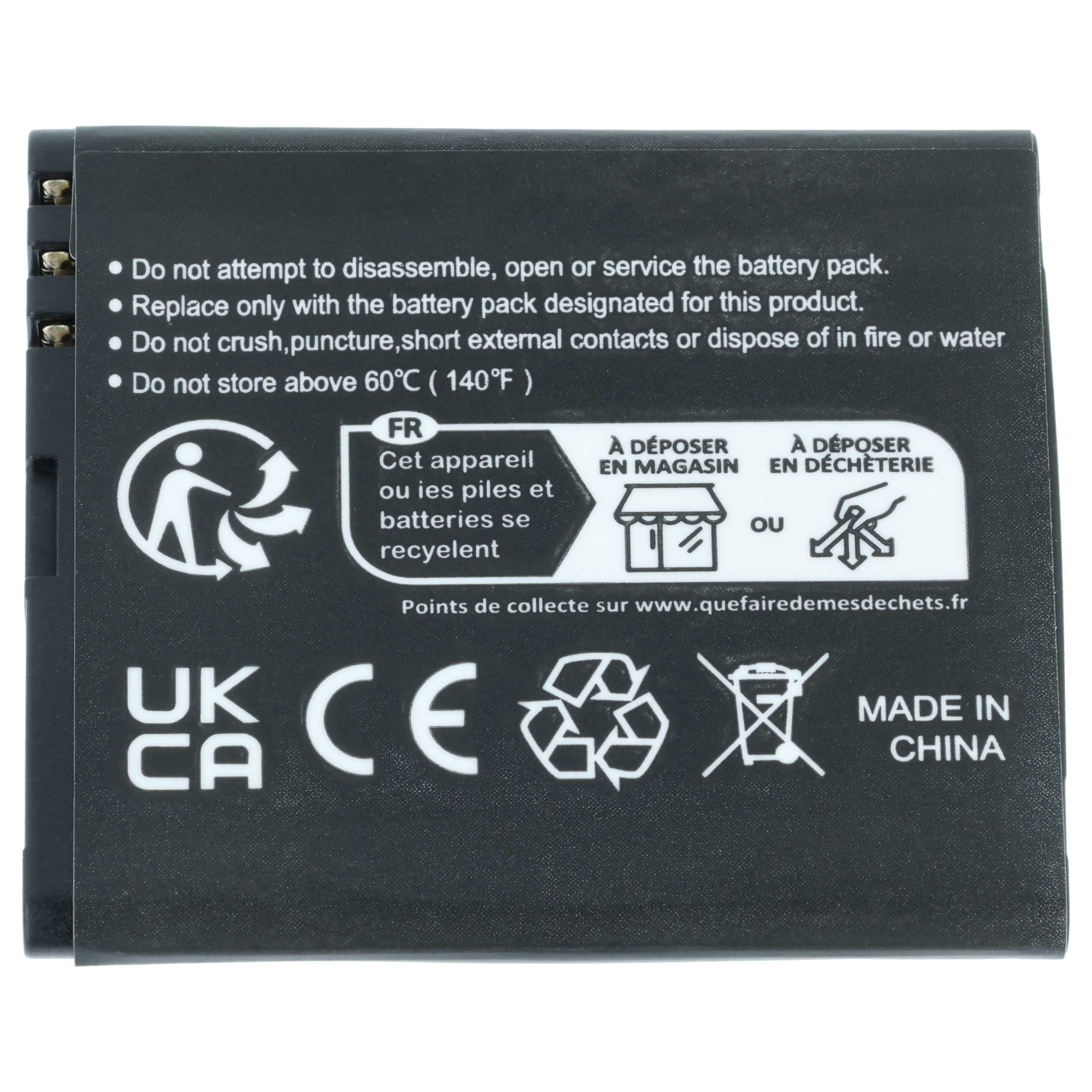 Akumulator do telefonu dla seniora zamiennik Bea-fon 1ICP/4/25/40 - 600 mAh 3,7 V Li-Ion