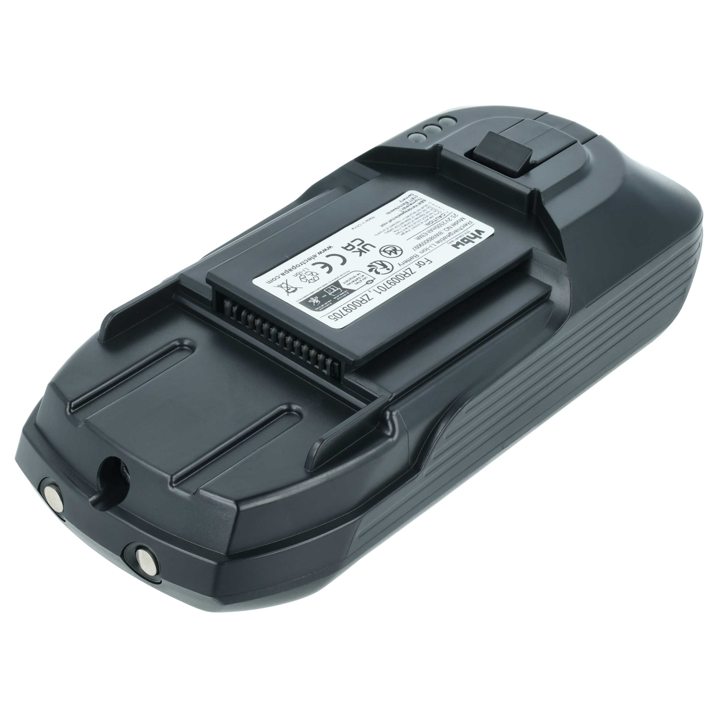 Battery replaces Rowenta ZR009705, ZR009701 for Rowenta 2500mAh, 25.2V, Li-Ion