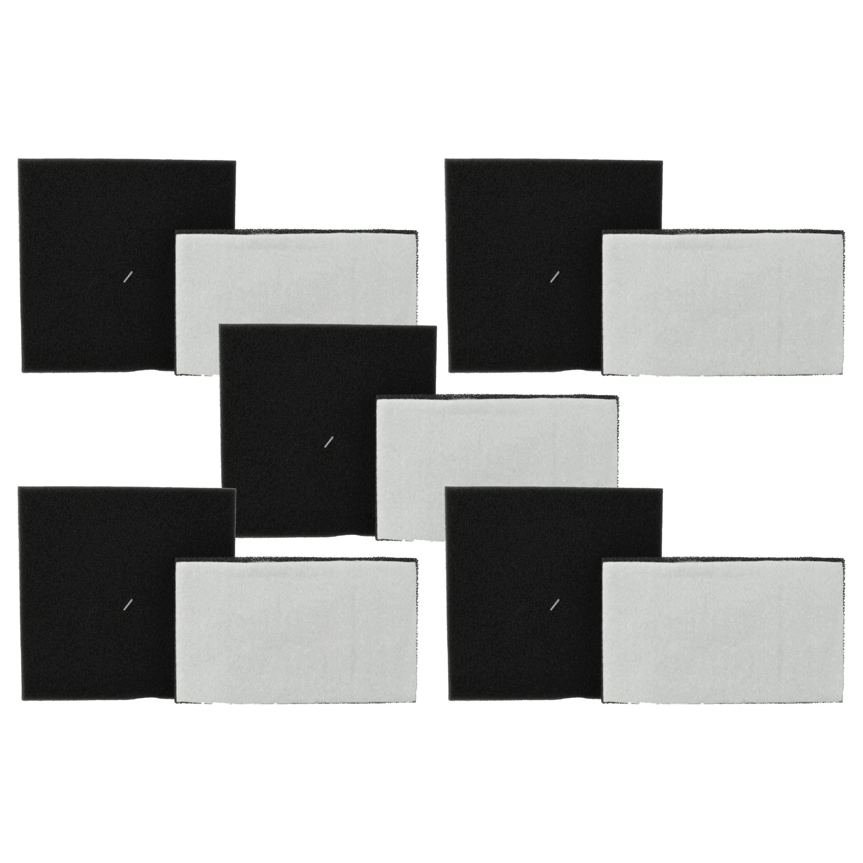 5x Filter Set replaces Philips XV1220, CP0789 for Philips Vacuum Cleaner - Vacuum Cleaner Filter Set