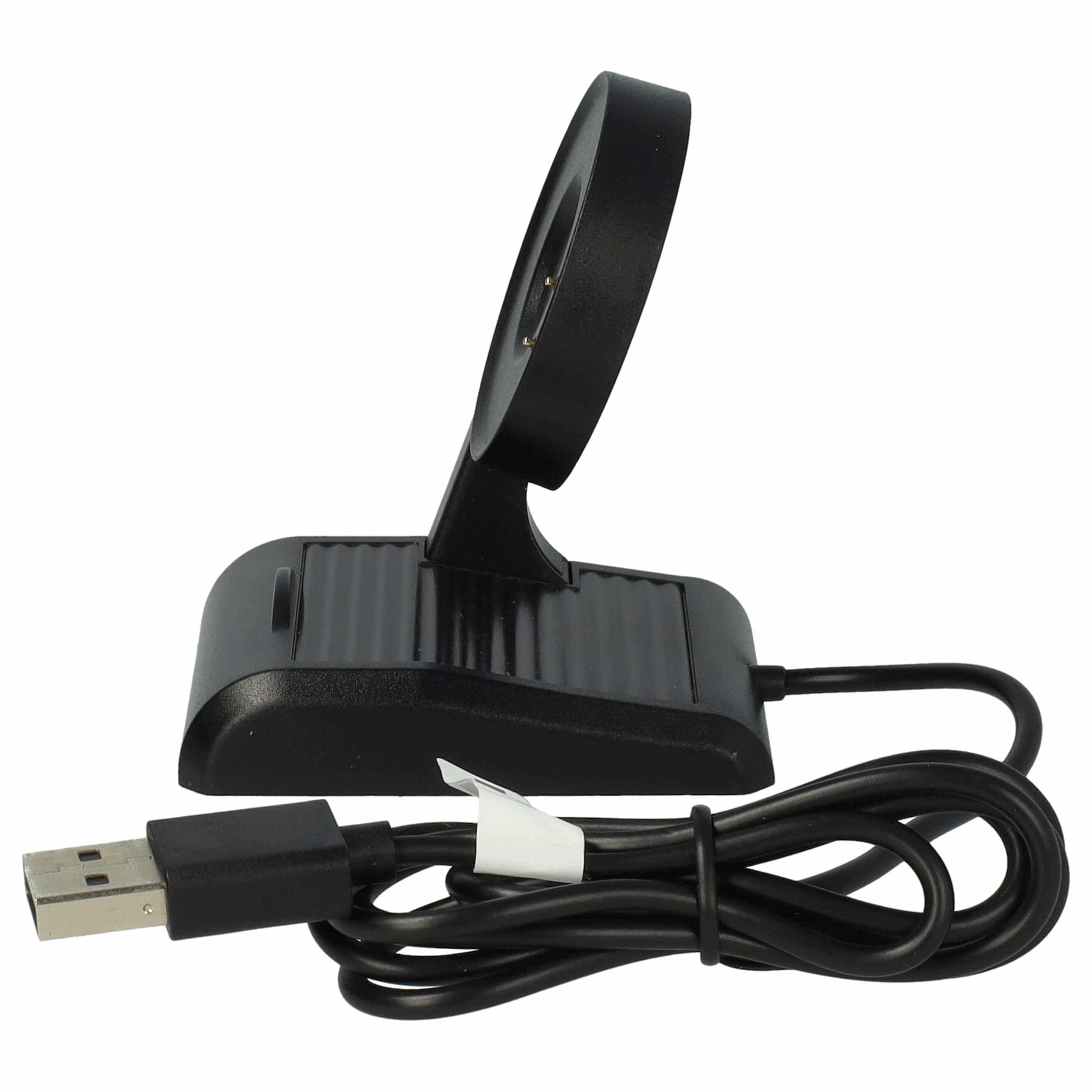 Estación carga USB para smartwatch Mobvoi TicWatch E3, Pro 3, Pro 3 LTE - Carcasa + cable de carga, 100 cm