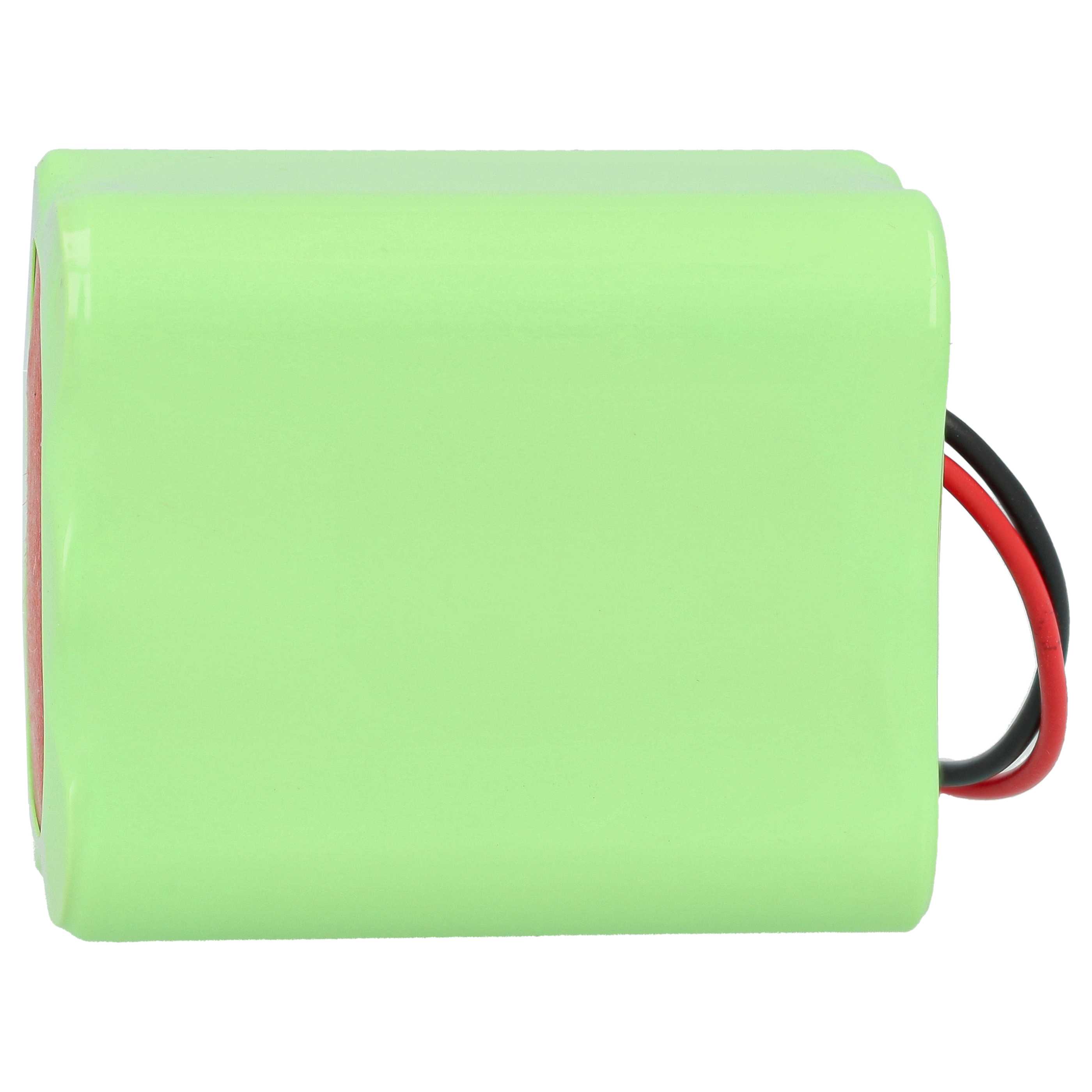 2x Batería para faro LED (2200 mAh, 7,2 V, NiMH)