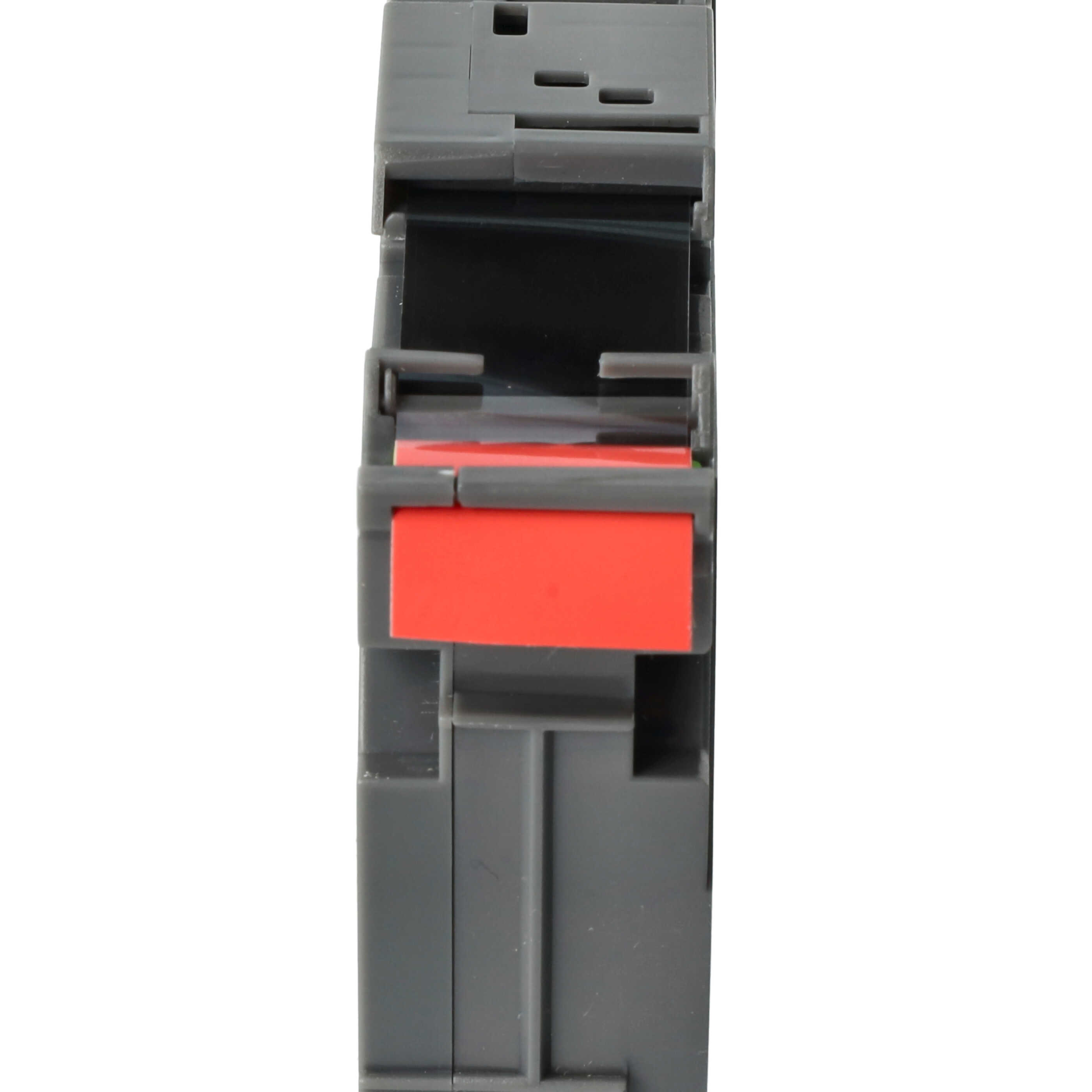 Schriftband als Ersatz für Brother TZE-S441 - 18mm Schwarz auf Rot, Extra Stark