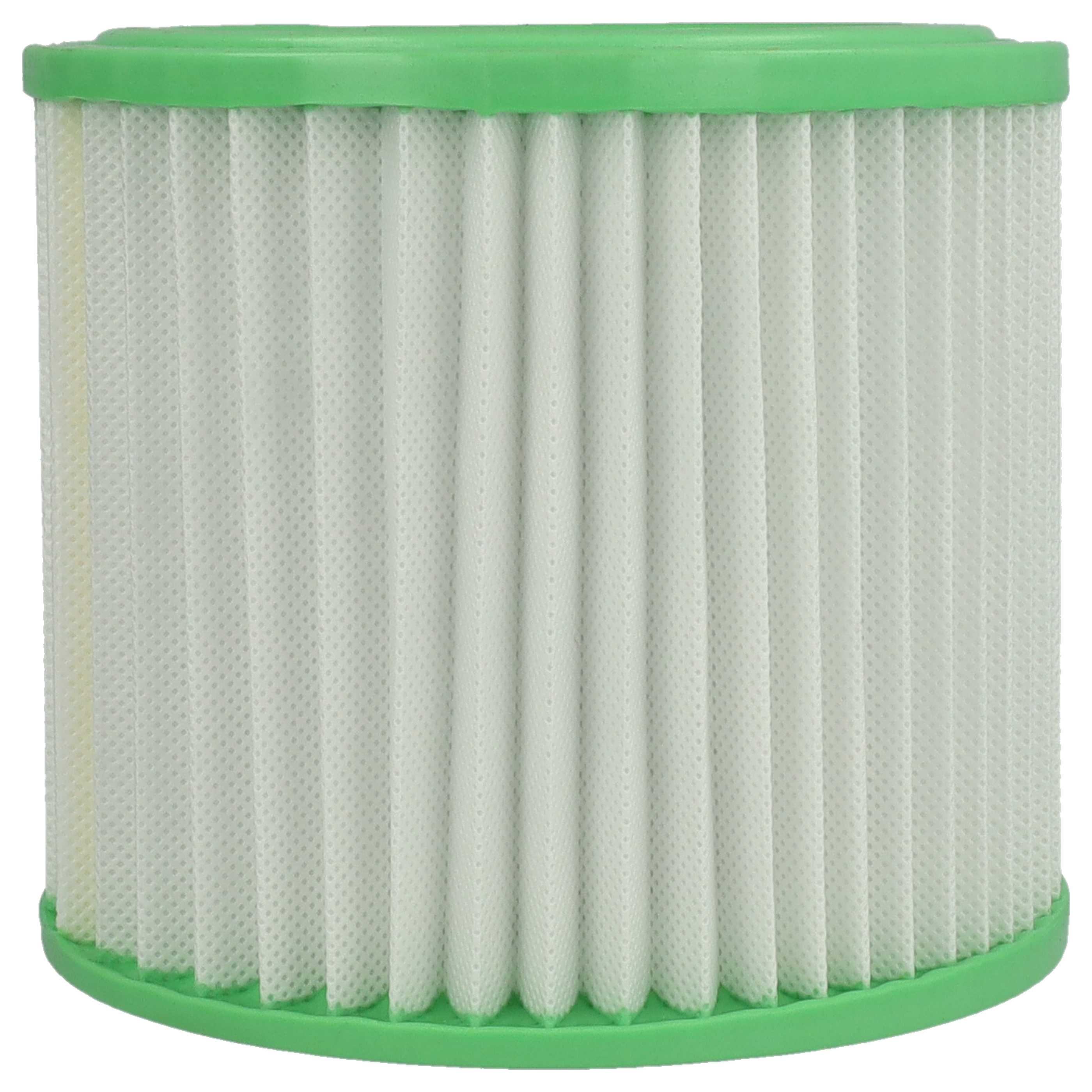 3x Filtercartridge filter replaces Einhell 235163001013 for Parkside Chimney Sweep Vacuum, white / green