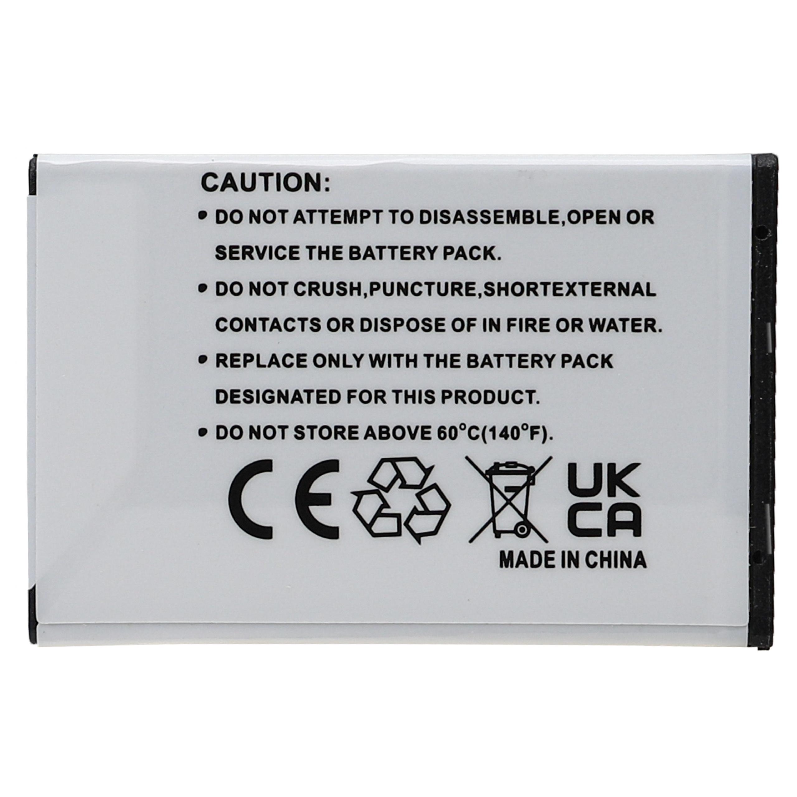 Battery Replacement for Casio NP-30 - 1300mAh, 3.7V, Li-Ion