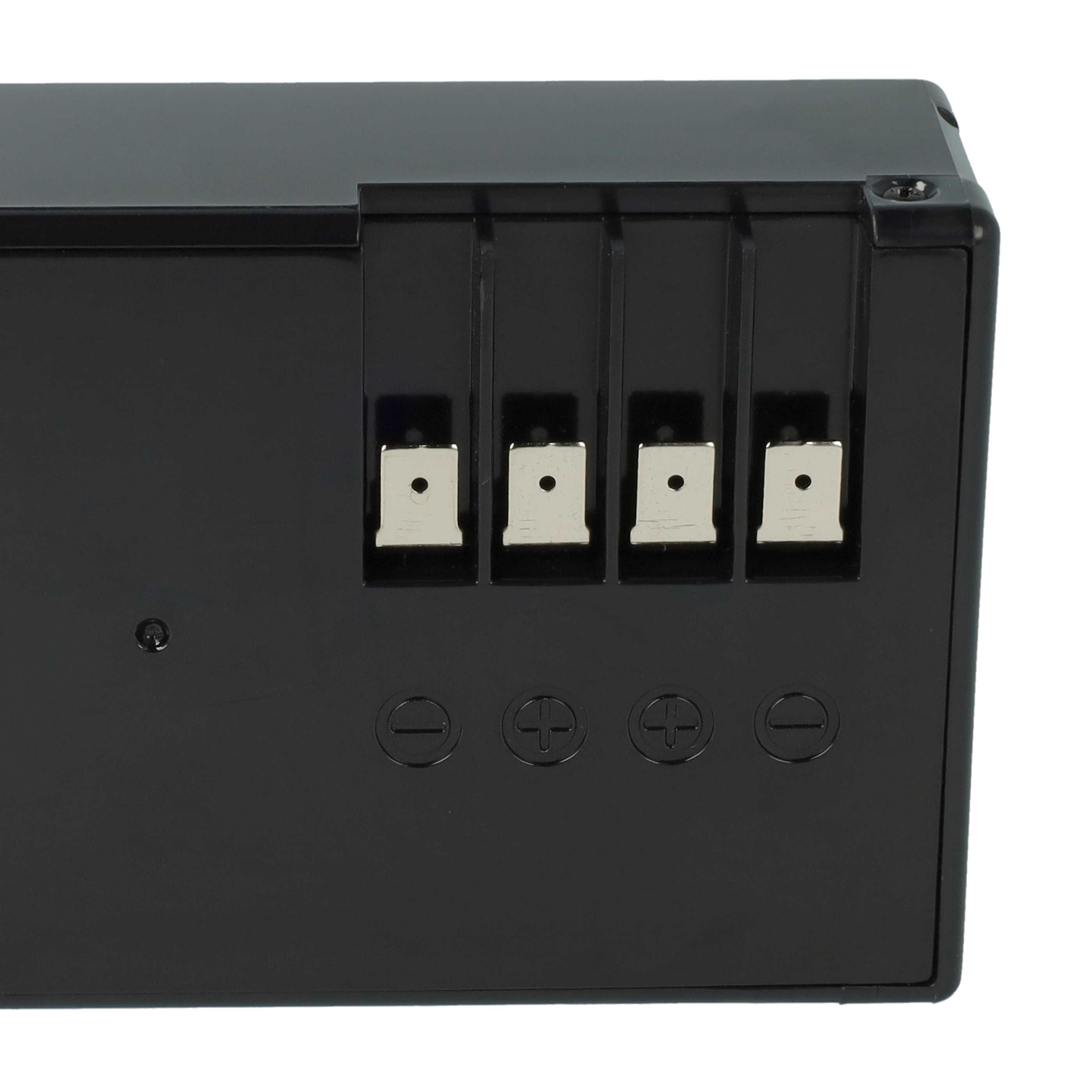 Akku (2 Stück) 25,2V passend für Gartenkraft RM500 - 3400mAh Li-Ion