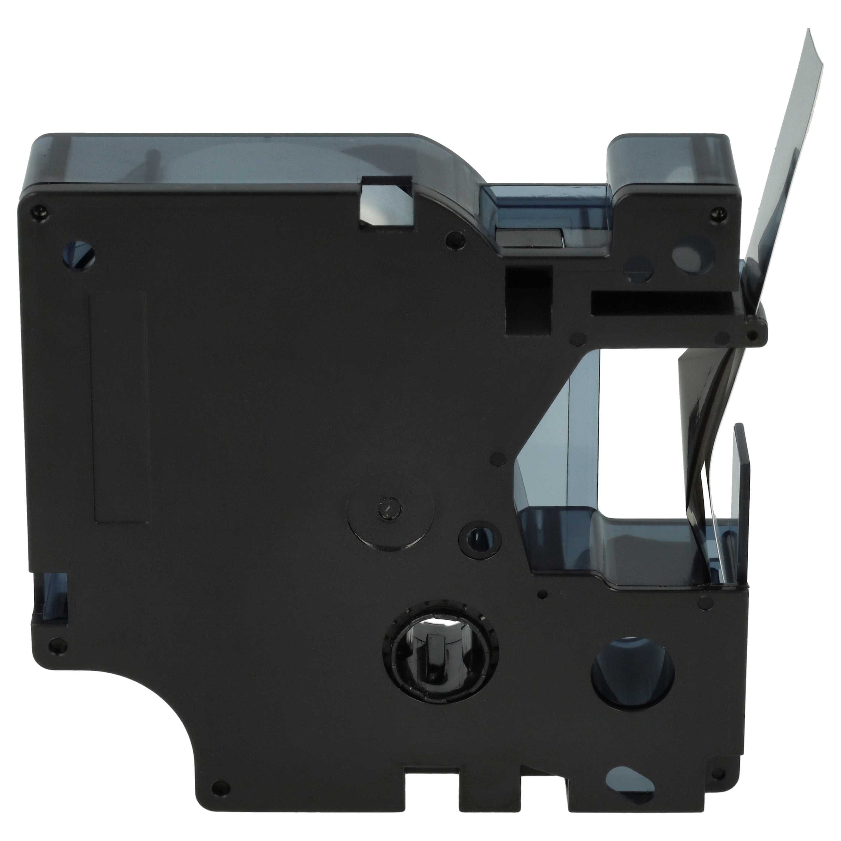 Label Tape replaces Dymo D1, 45022 - 12 mm Black to Silver