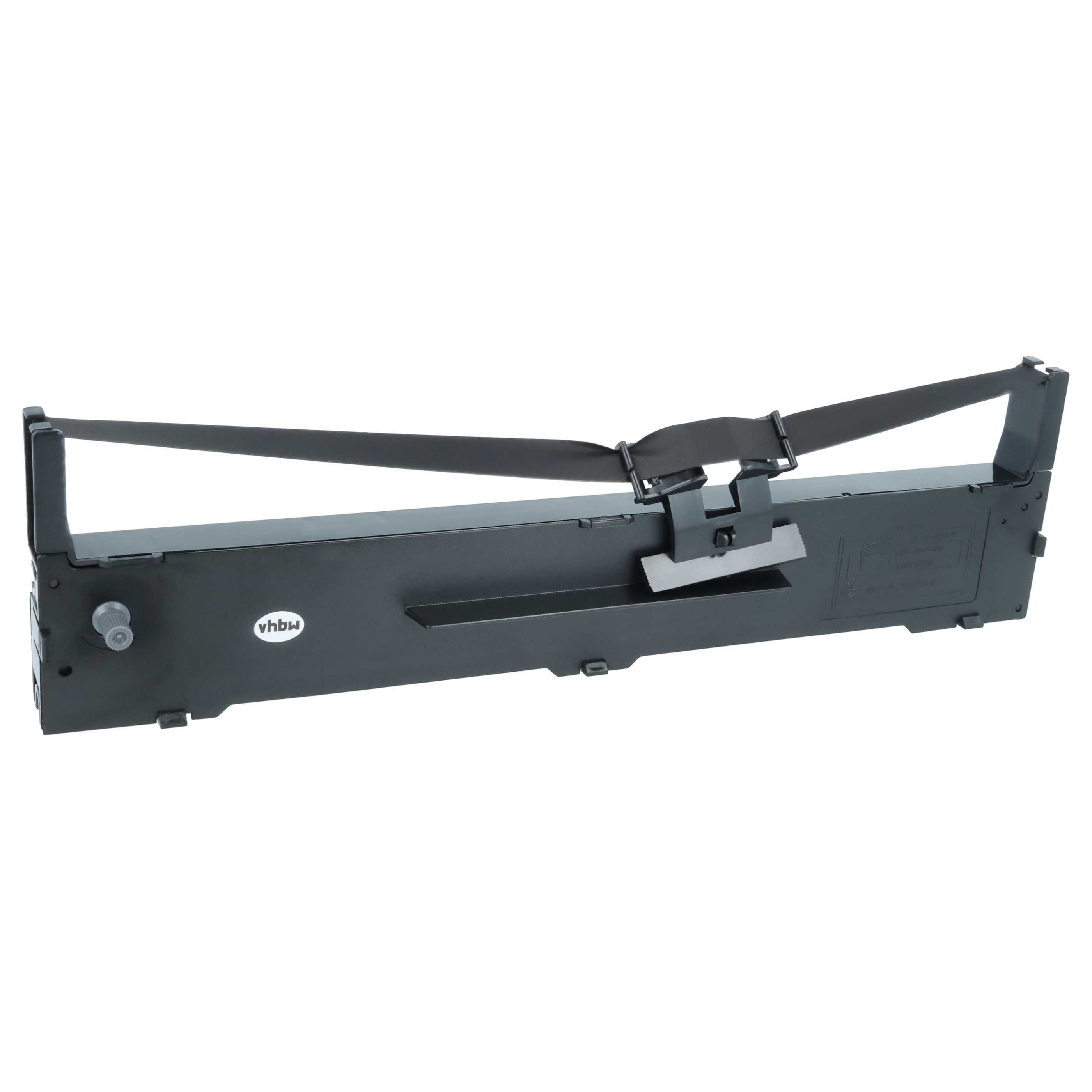 Ink Ribbon replaces Epson C13S015337 for Dot Matrix, Receipt Printer - Black