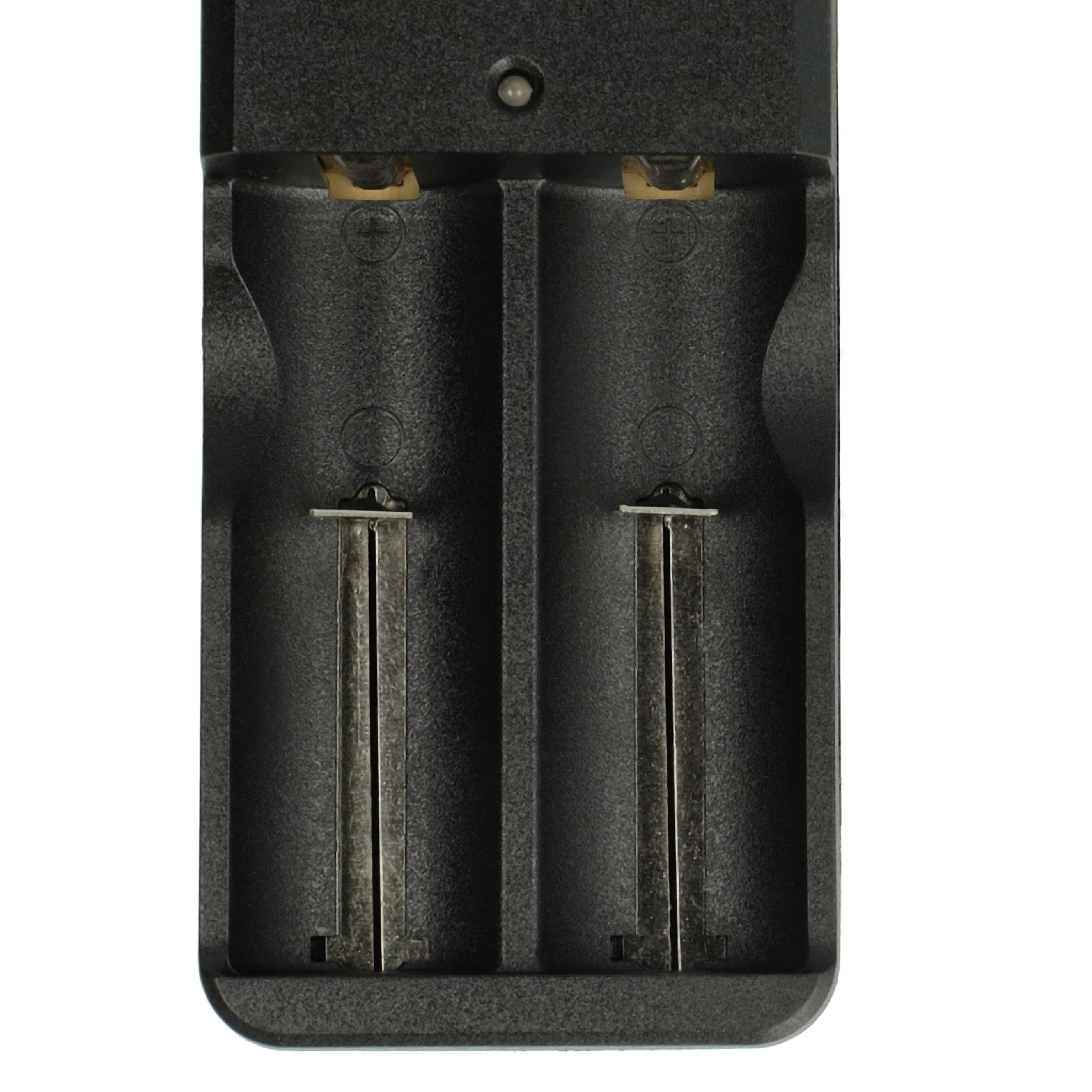 2 Slot Charger suitable for CR123A Li-Ion Battery Cells