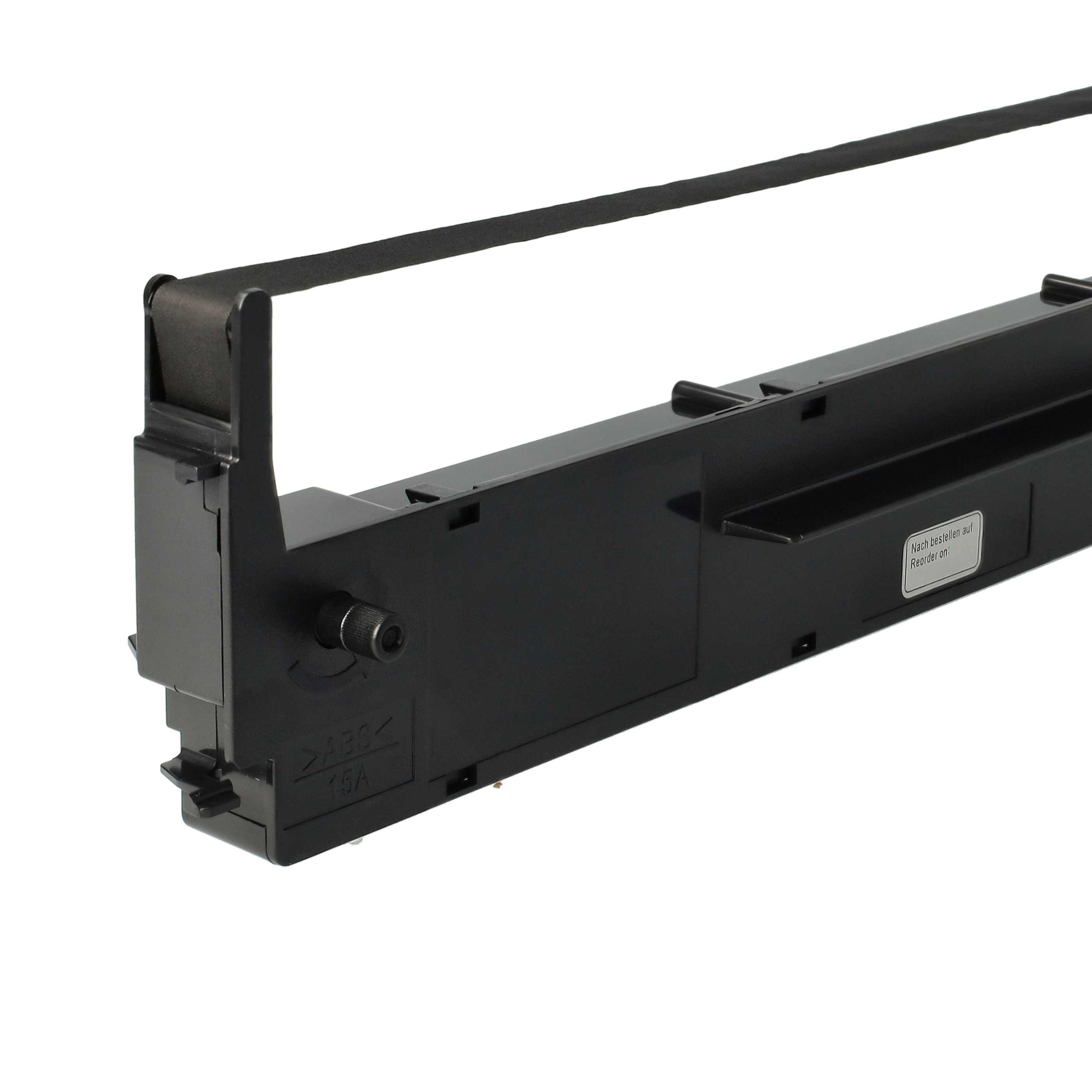 Ink Ribbon replaces Epson C13S015021, S015637 for IBM Dot Matrix, Receipt Printer etc. - Black