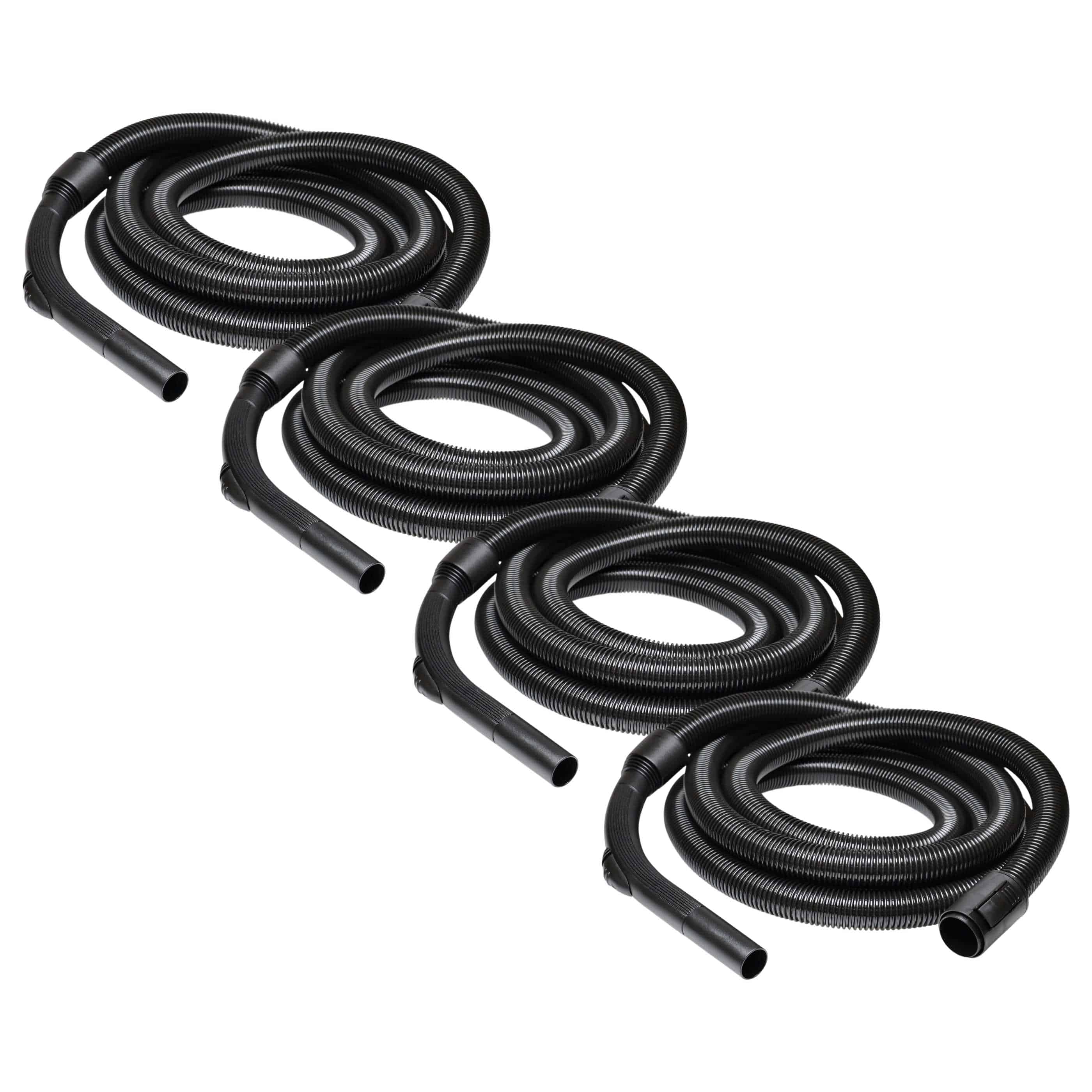 4x Hose replaces Kärcher 1.629-101.0, 4.440-930 for Kärcher vacuum cleaner, 5.5m - 58 mm Connector