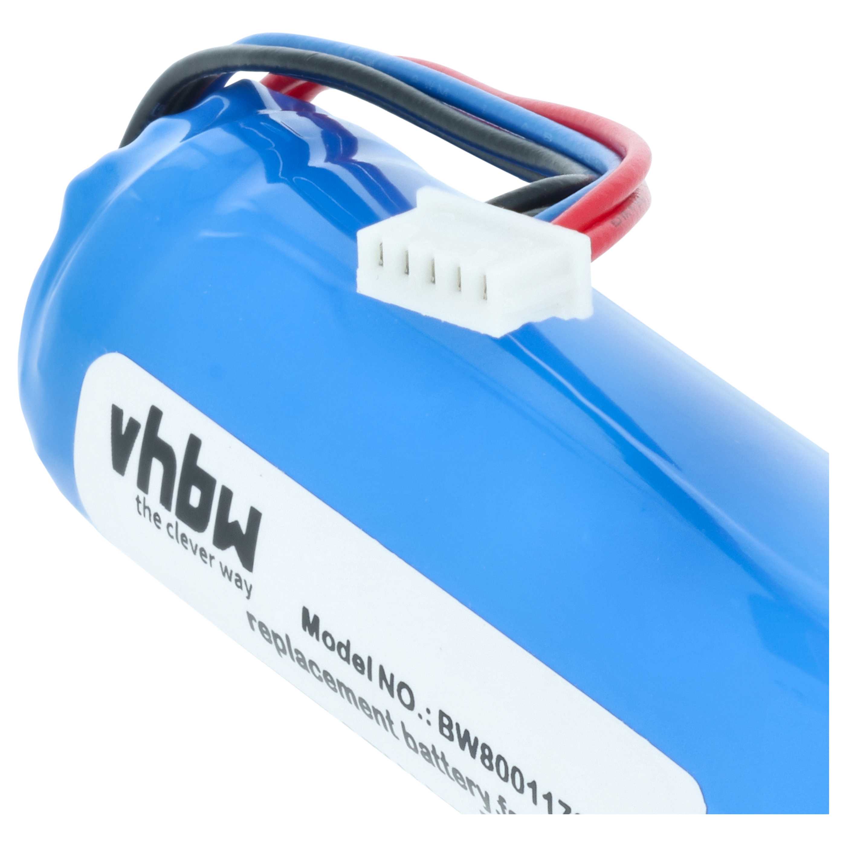 2x Battery replaces Datalogic BT-32, 128003203, RBP-2X00 for Datalogic Barcode Scanner POS - 1600 mAh 3.7 V